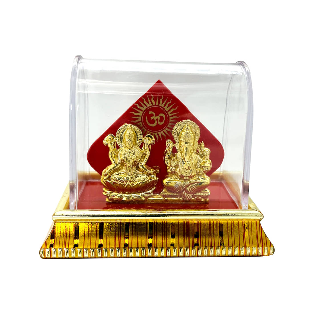     			Awessome craft Acrylic Laxmi Ganesh Idol ( 7.5 cm )