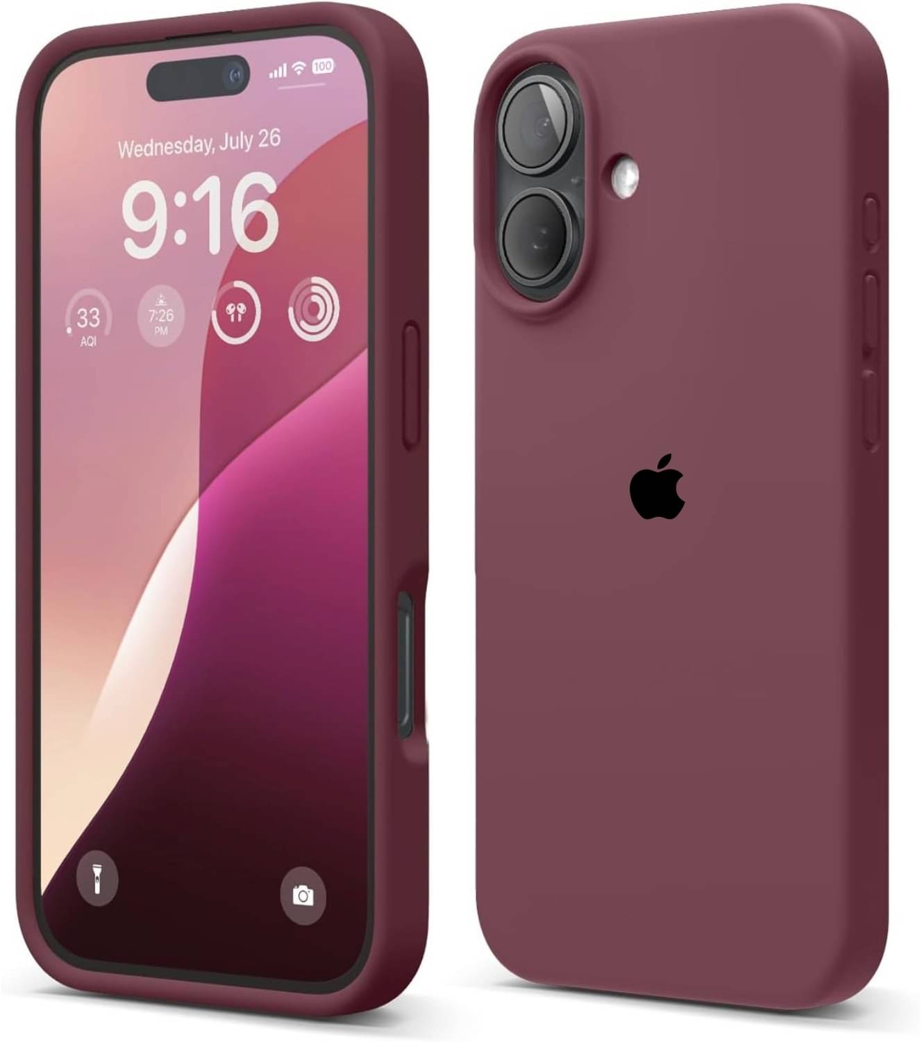     			BIG WINGS Shock Proof Case Compatible For Silicon Apple iPhone 16 ( Pack of 1 )