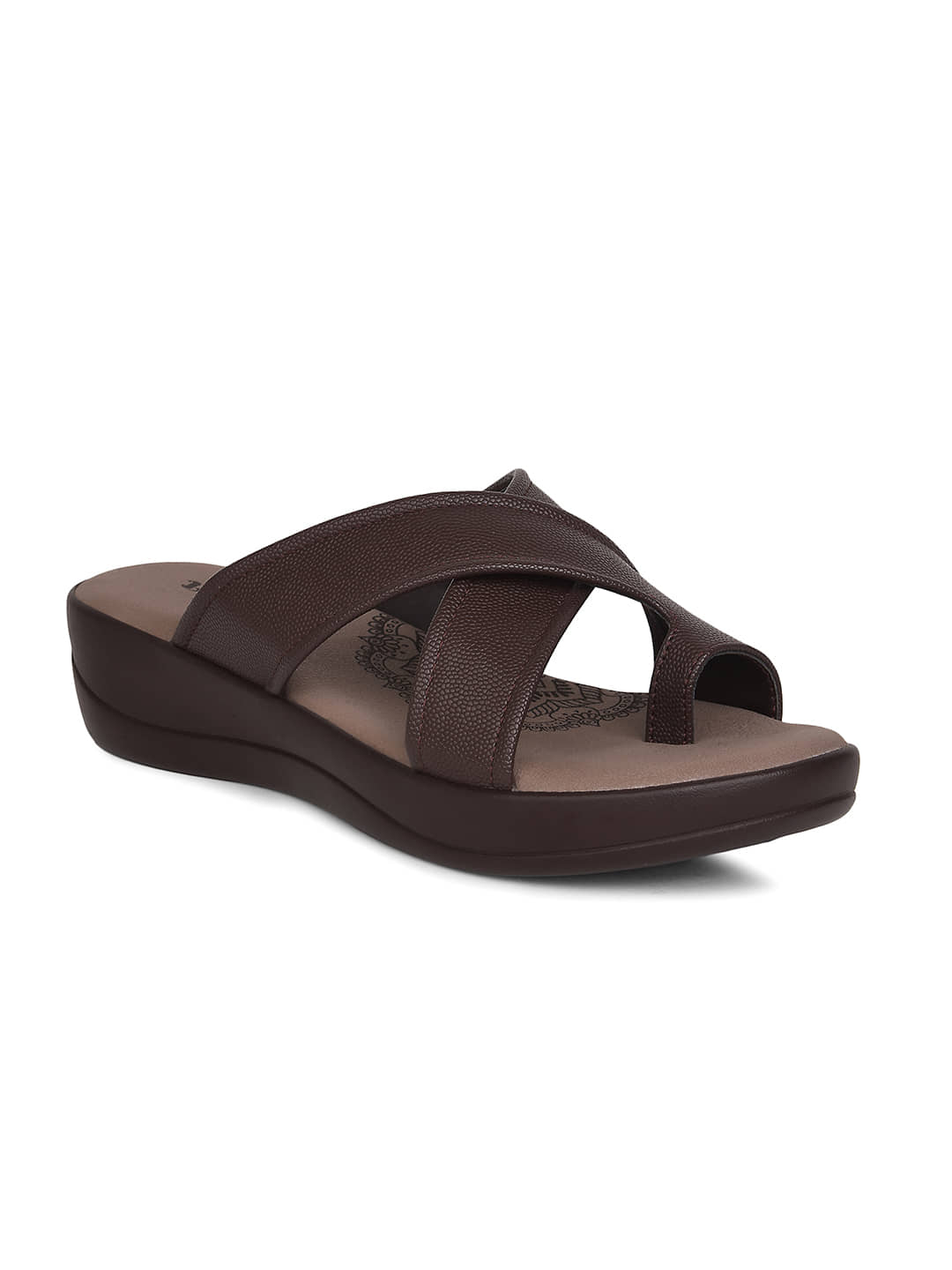 Bata Brown Women's Flats
