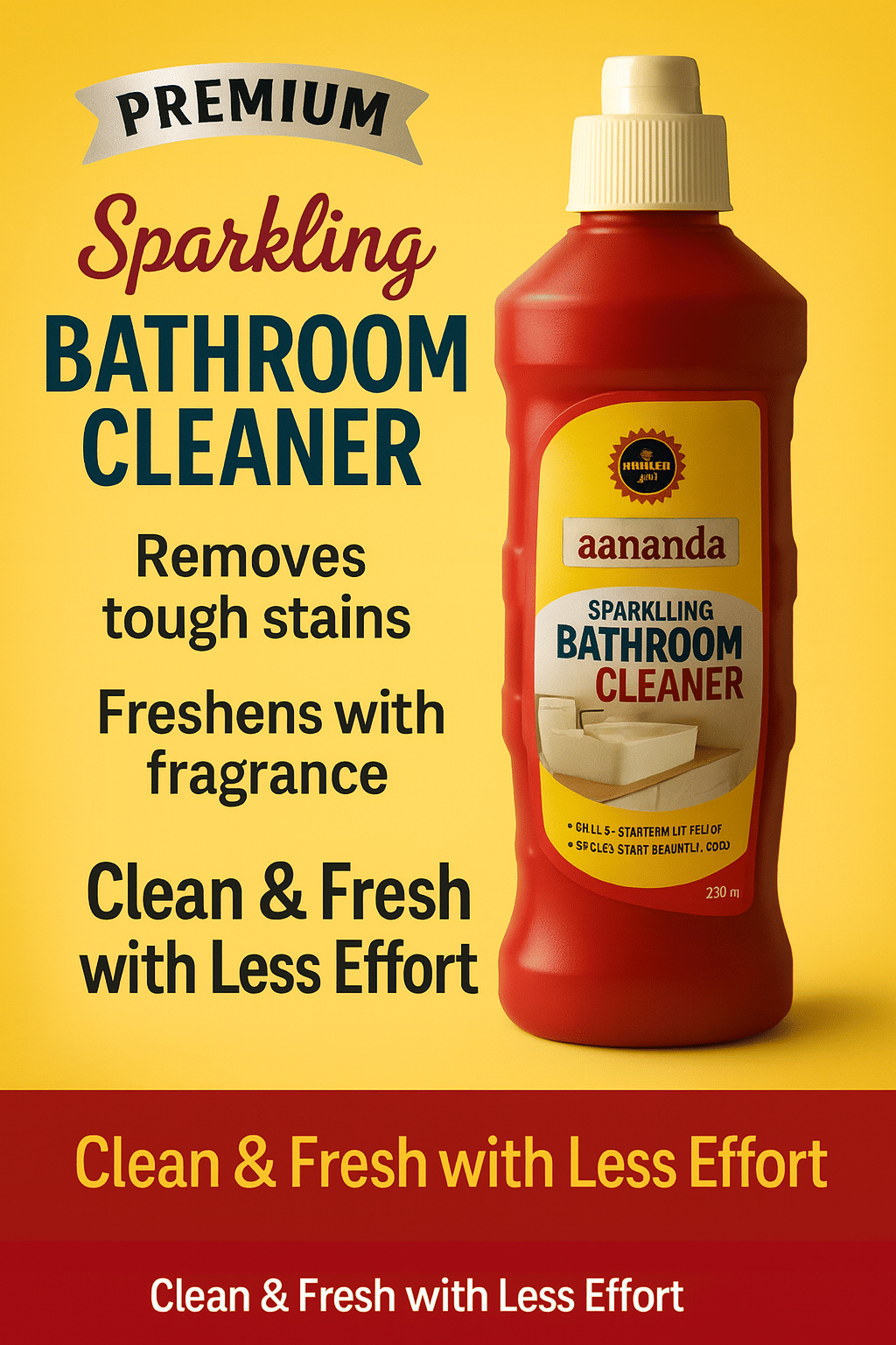     			Bathroom Cleaner 500 ML – Powerful Stain & Odor Remover | Sparkling Clean Finish