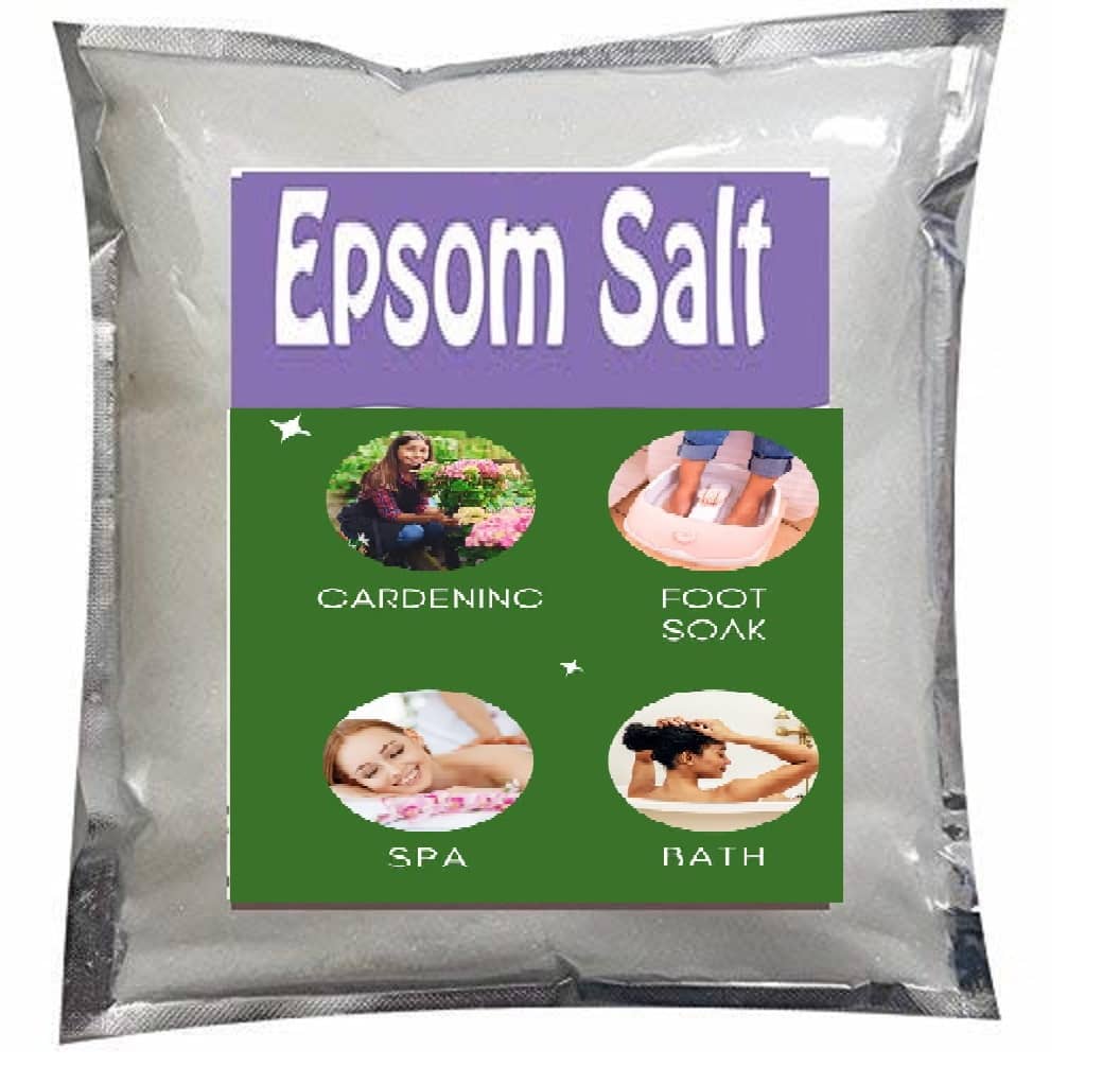 Epsom salt for bath foot plant