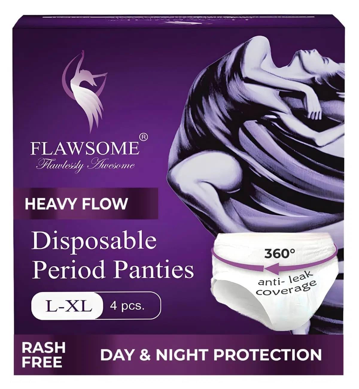     			FLAWSOME Cottony XXL Post Pregnancy Sanitary Pad