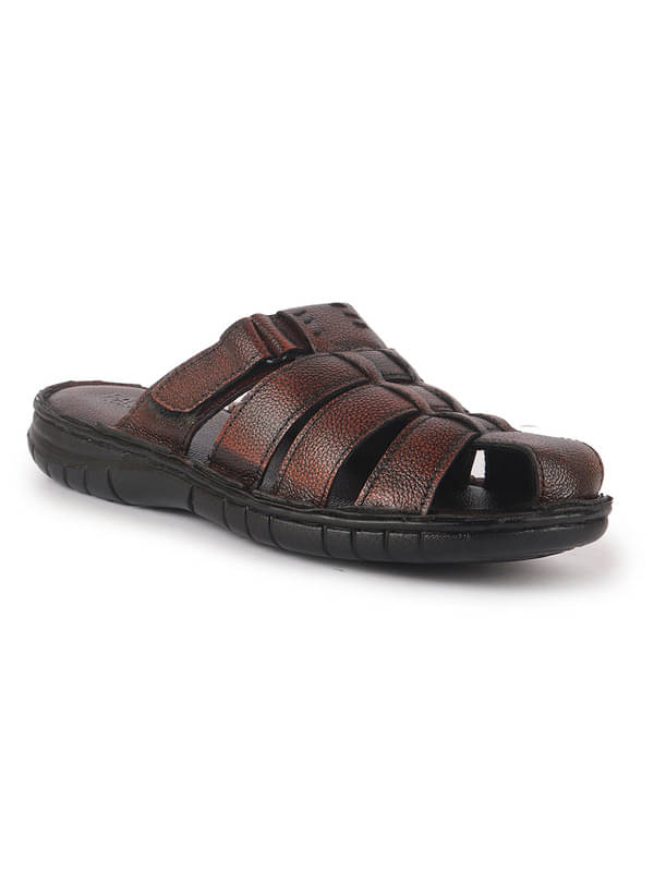Fausto - Brown Men's Sandals Fausto - Brown Men's Sandals