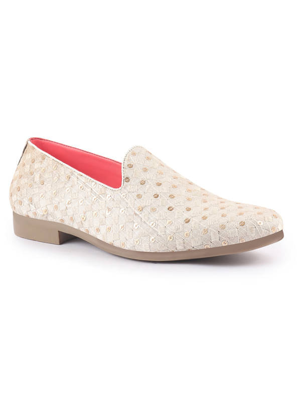     			Fausto White Men's Jutti