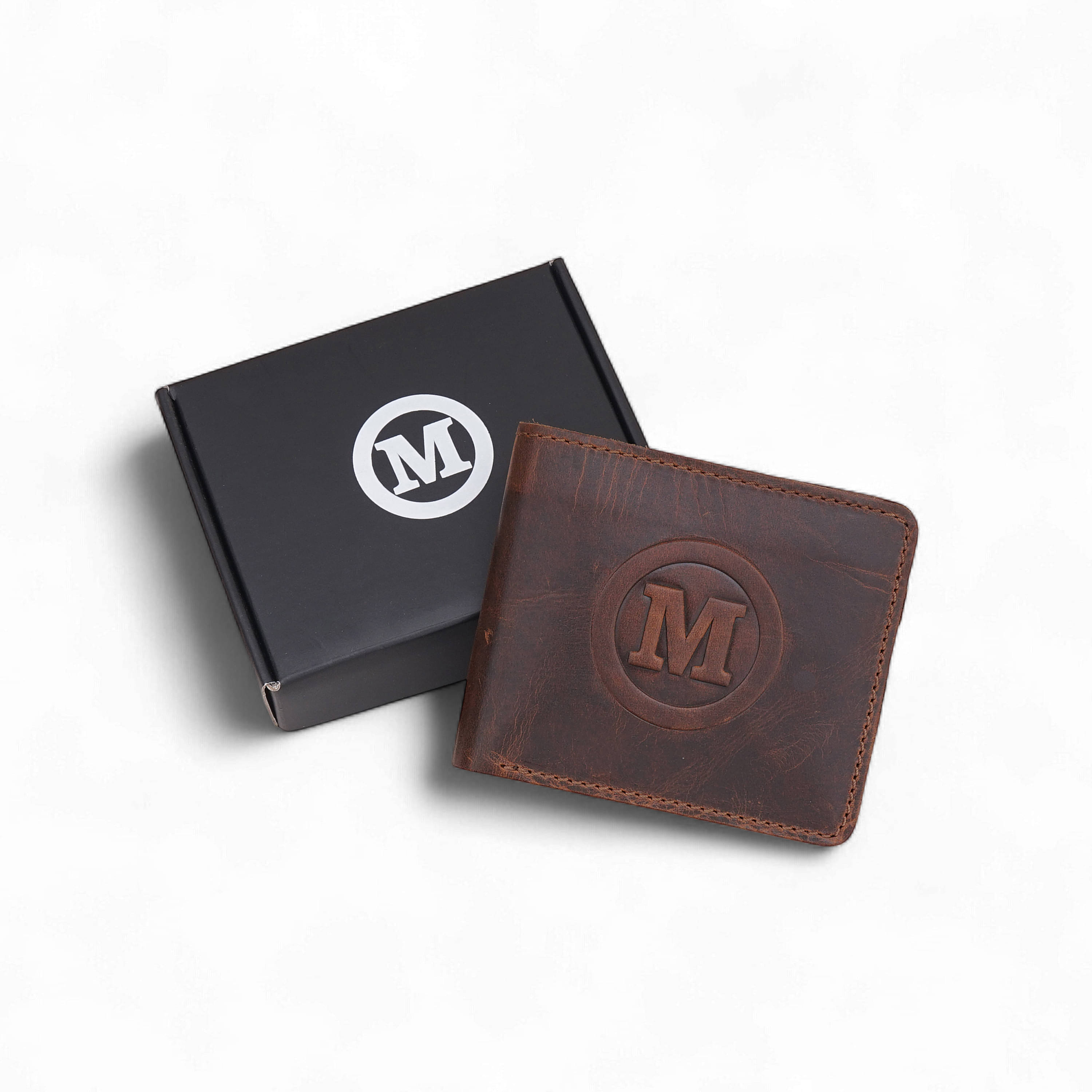     			Flingo 100% Leather Solid Men's Two Fold Wallet With 4 Slots For Card ( Brown , Pack of 1 )
