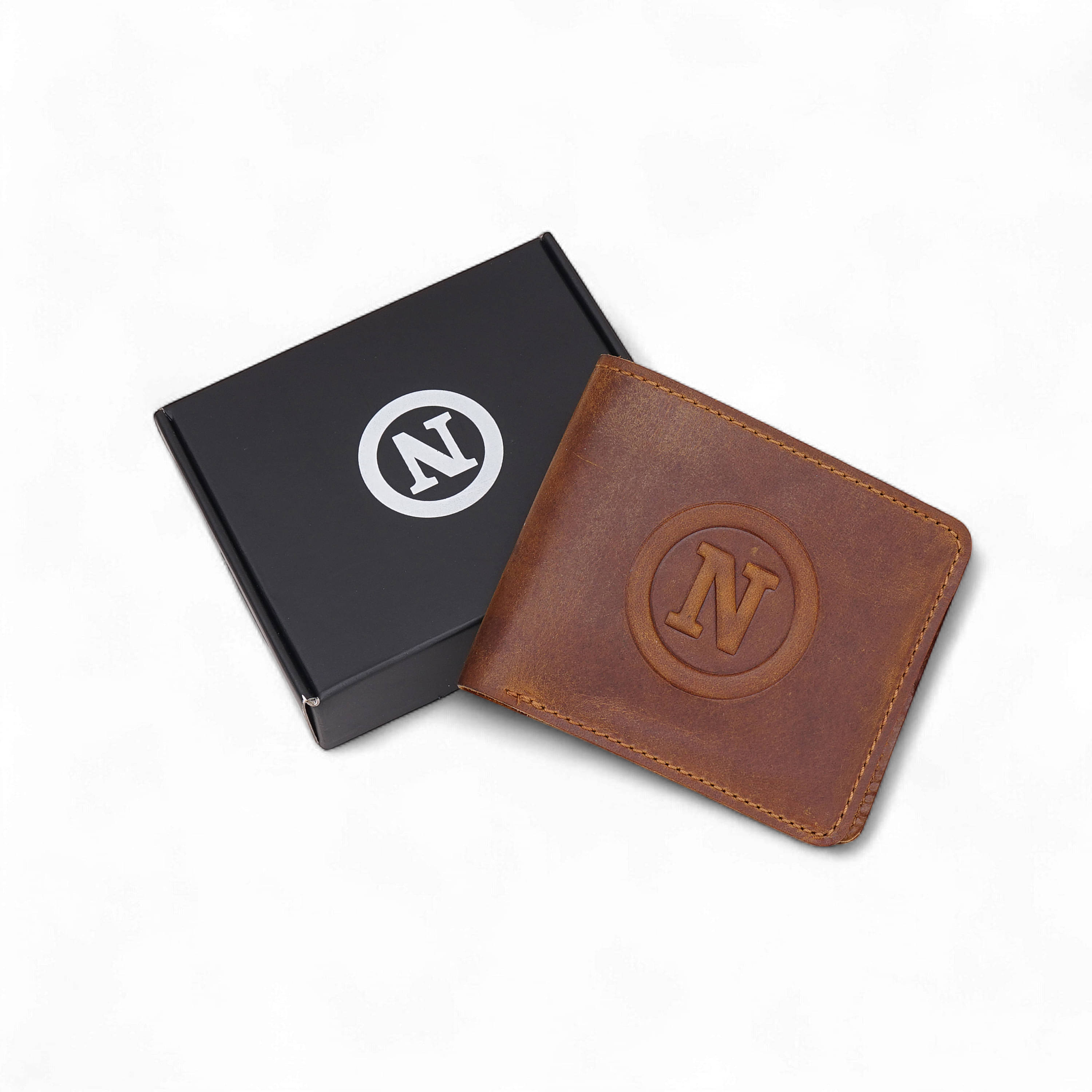     			Flingo 100% Leather Solid Men's Two Fold Wallet With 4 Slots For Card ( Tan , Pack of 1 )