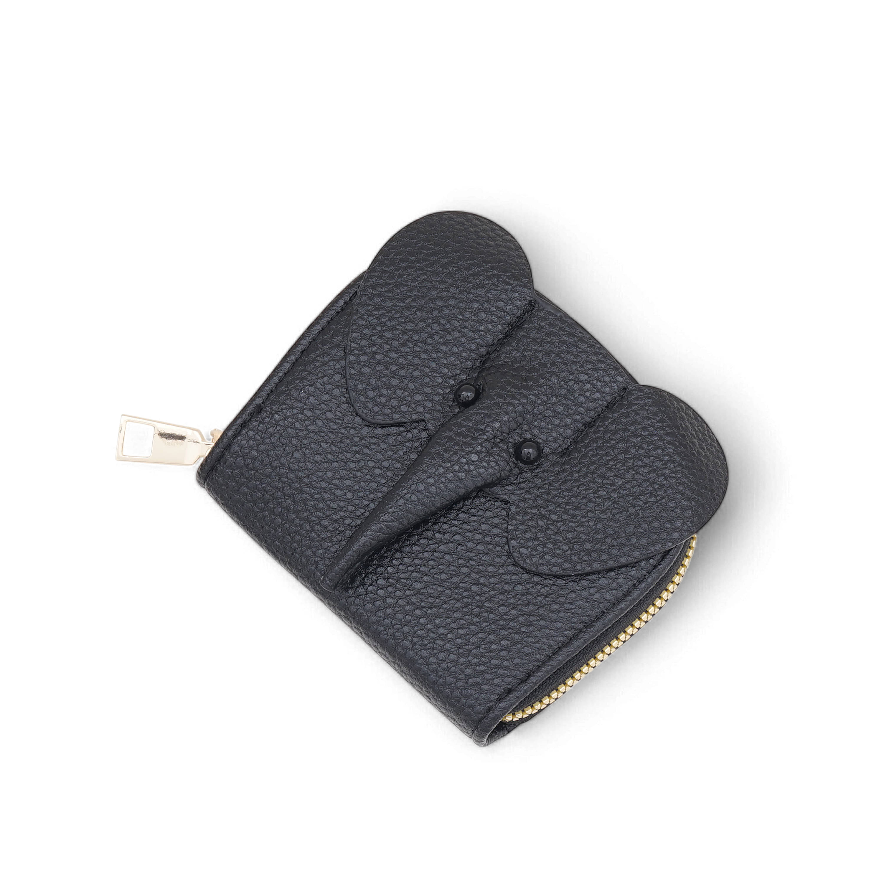     			Flingo PU Solid Men's Two Fold Wallet With 4 Slots For Card ( Black , Pack of 1 )