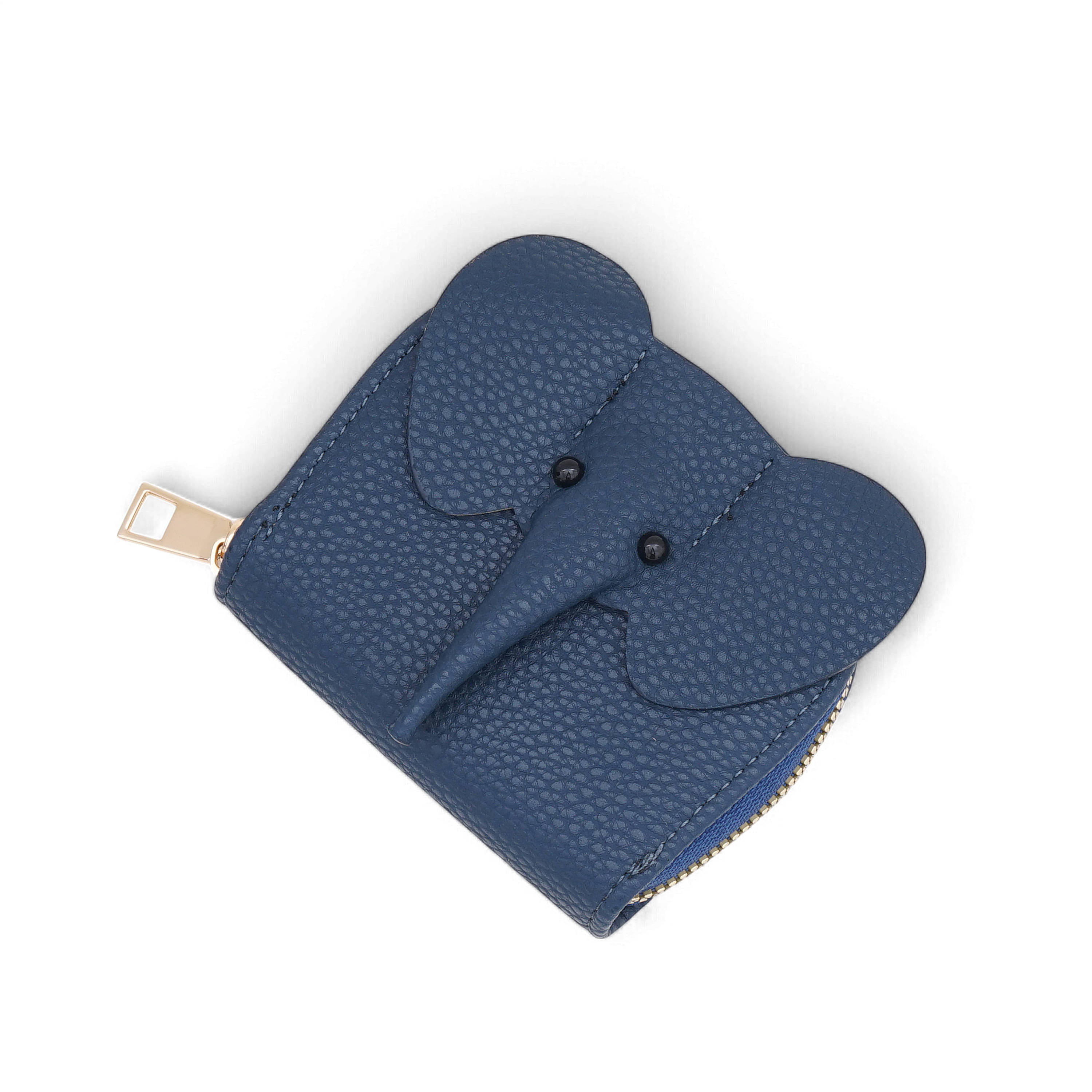     			Flingo PU Solid Men's Two Fold Wallet With 4 Slots For Card ( Blue , Pack of 1 )