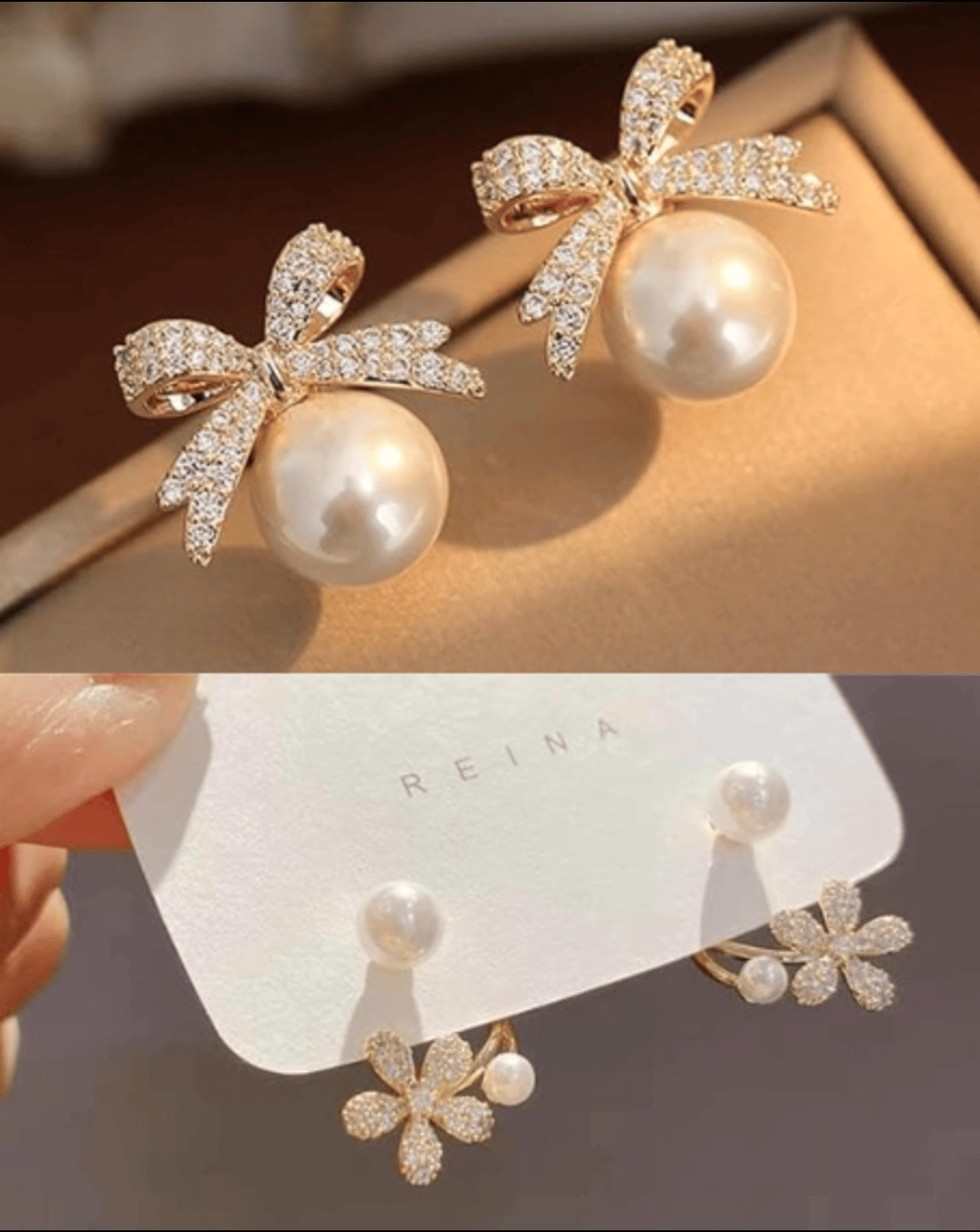     			G.R.A.V.I.T.E.E.E Gold Stud Earrings ( Pack of 2 )