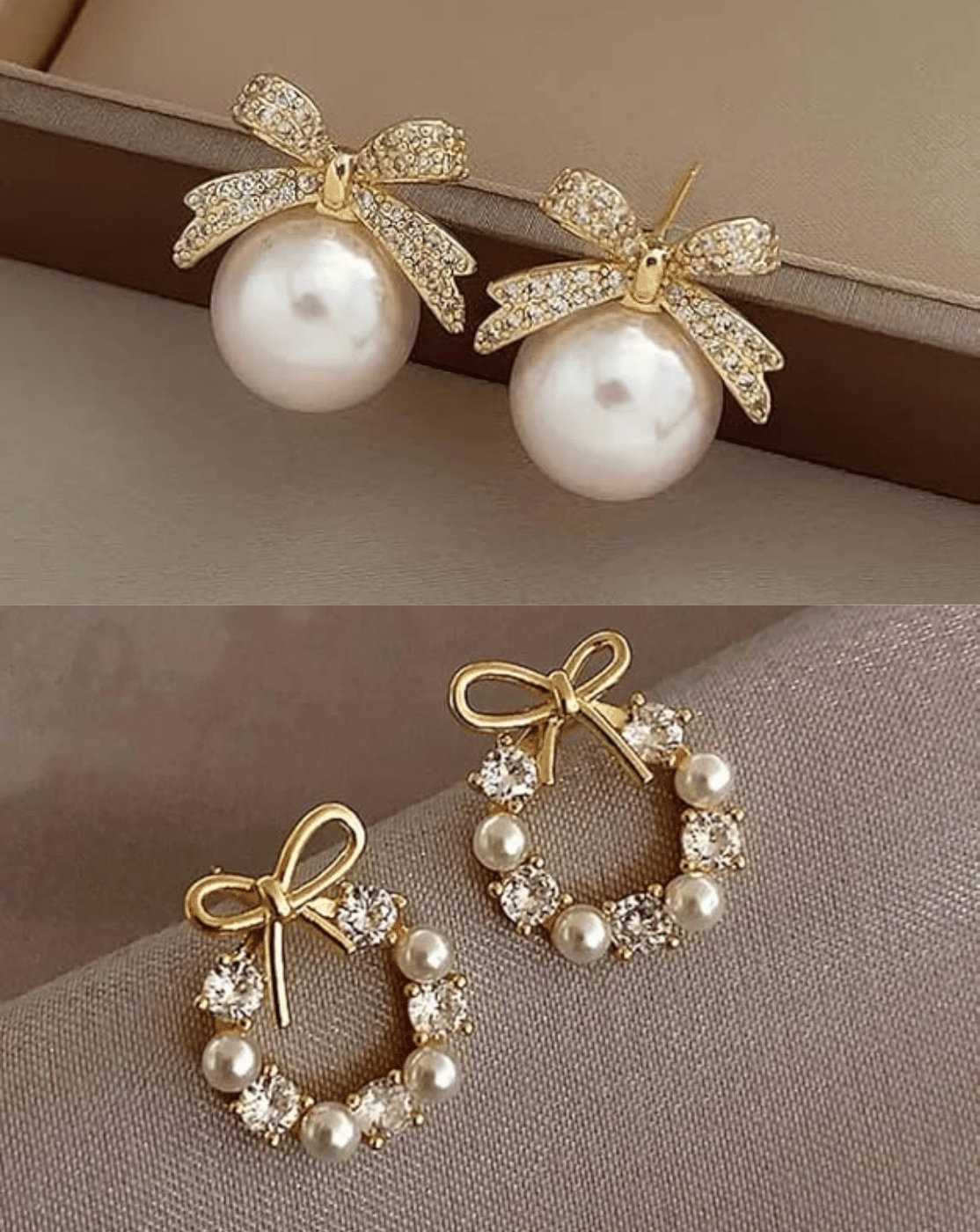     			G.R.A.V.I.T.E.E.E Rose Gold Stud Earrings ( Pack of 2 )