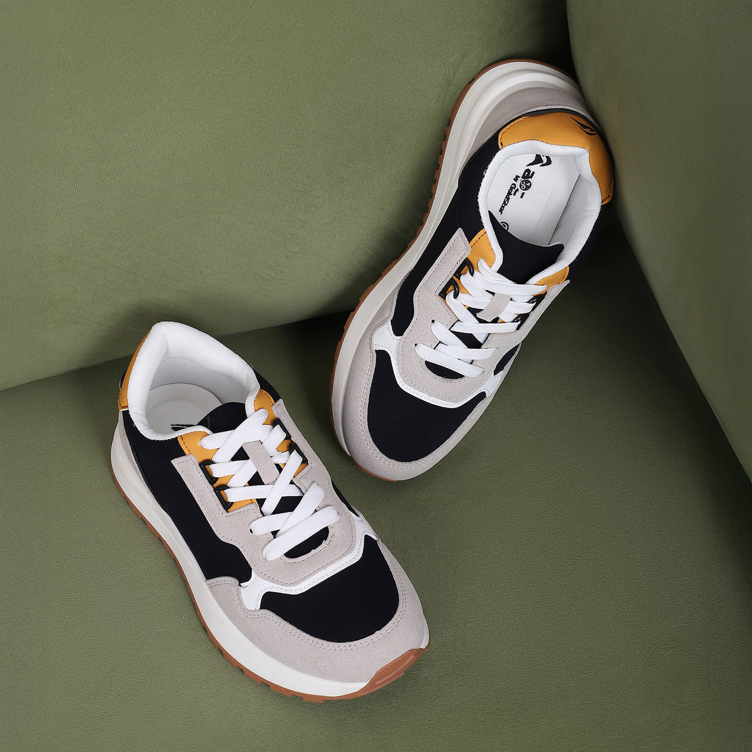     			GOLDSTAR Navy Men's Sneakers