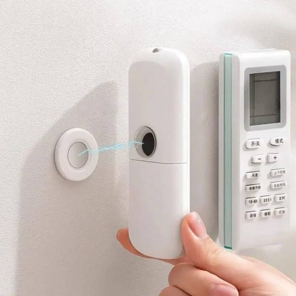     			Gyanshu Magnetic Remote Control Holder, Adhesive TV Storage Organizer Self Hook, Wall Mount for Home Hole Free, Organizers Strong Hooks Self-Holders No-Drill & Key wifi router