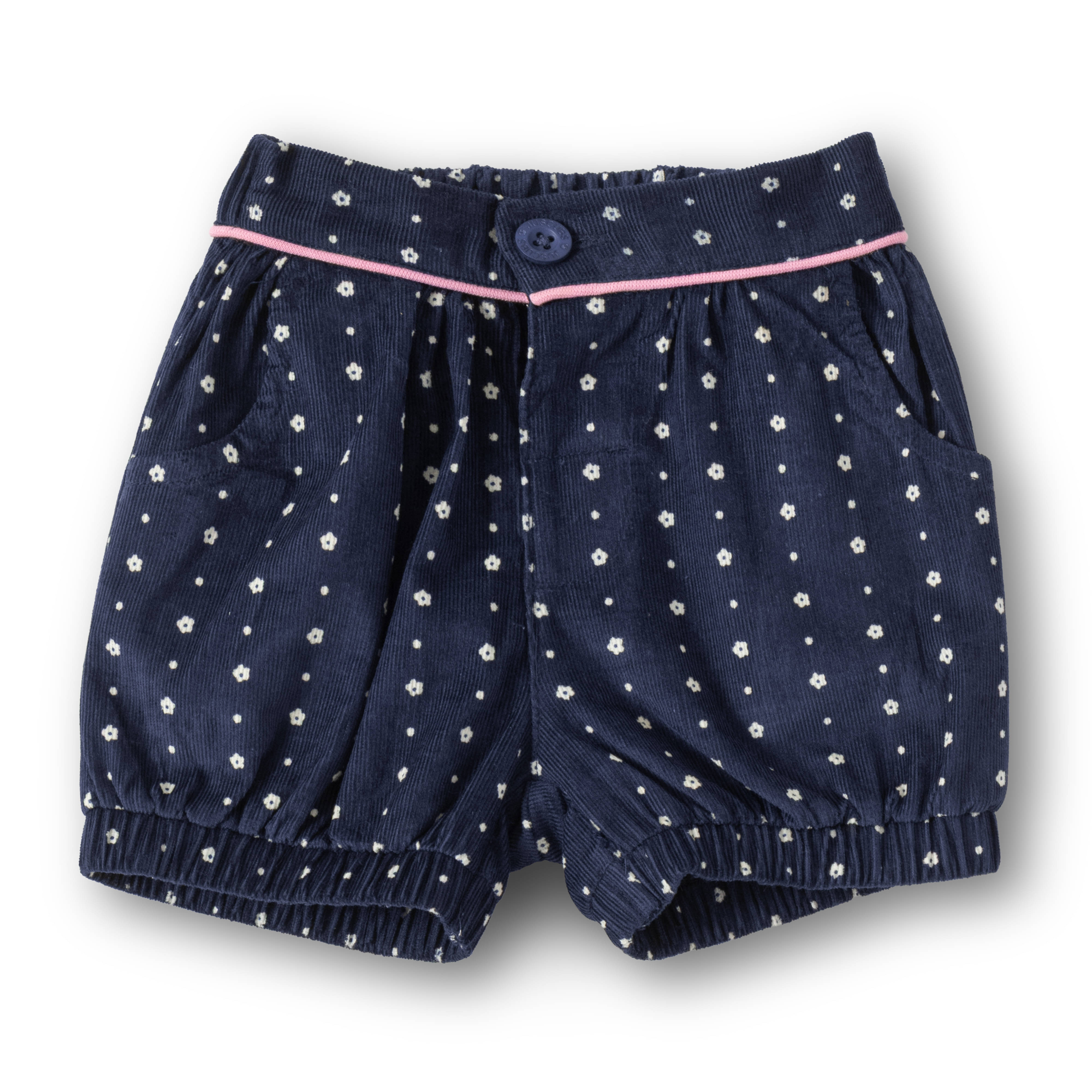     			Juscubs Pack of 1 Baby Girls Corduroy Shorts ( Navy Blue )