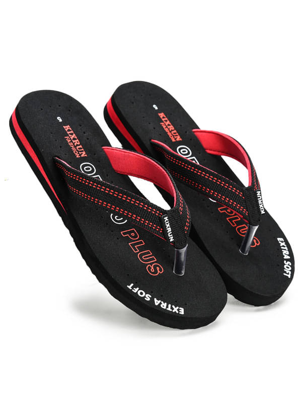     			KIXRUN FASHION Black Women's Daily Slipper