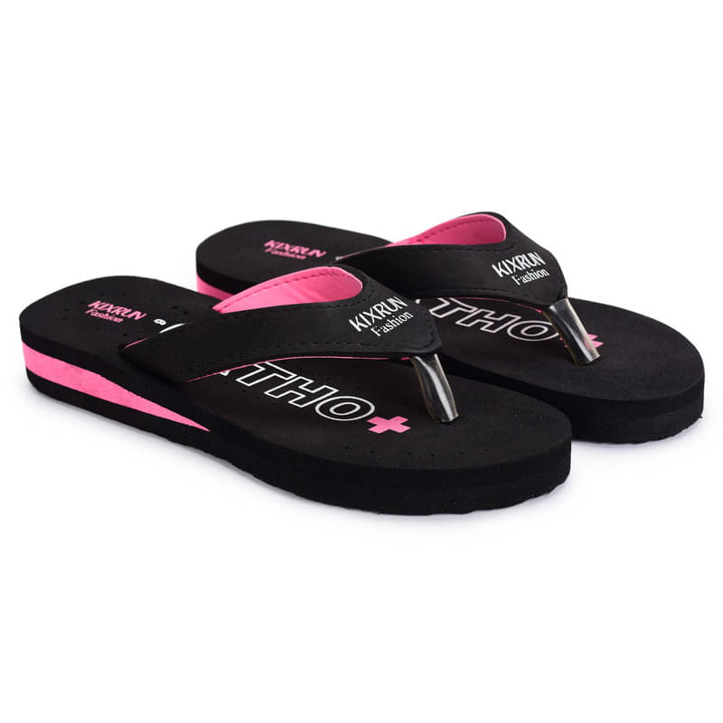     			KIXRUN FASHION Black Women's Daily Slipper