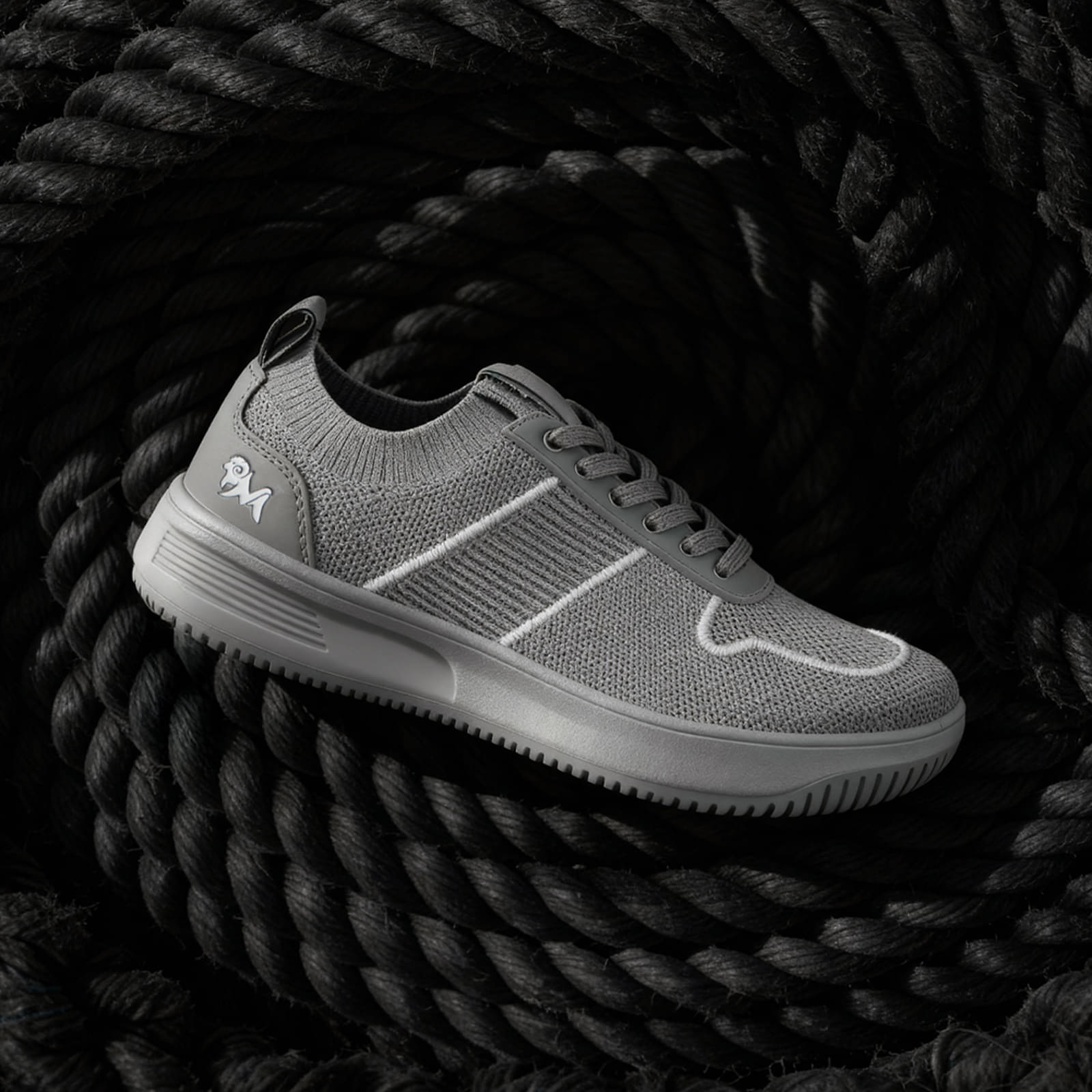     			Neemans Grey Men's Sneakers