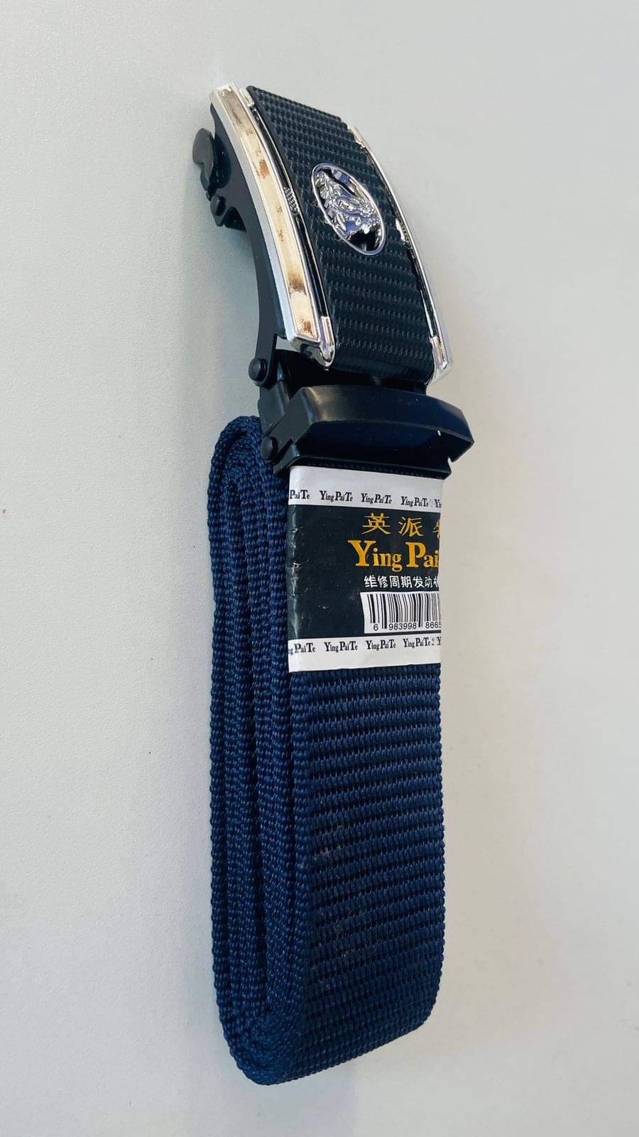 Nelartndesign - Blue Canvas Men's Casual Belt ( Pack of 1 ) Nelartndesign - Blue Canvas Men's Casual Belt ( Pack of 1 )