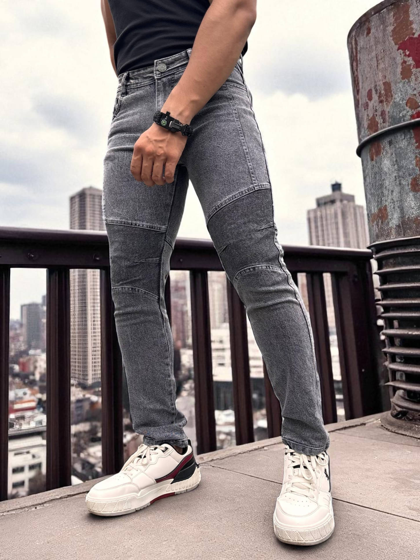 PANTA Slim Fit Clean Look Men's Jeans - Grey ( Pack of 1 ) PANTA Slim Fit Clean Look Men's Jeans - Grey ( Pack of 1 )