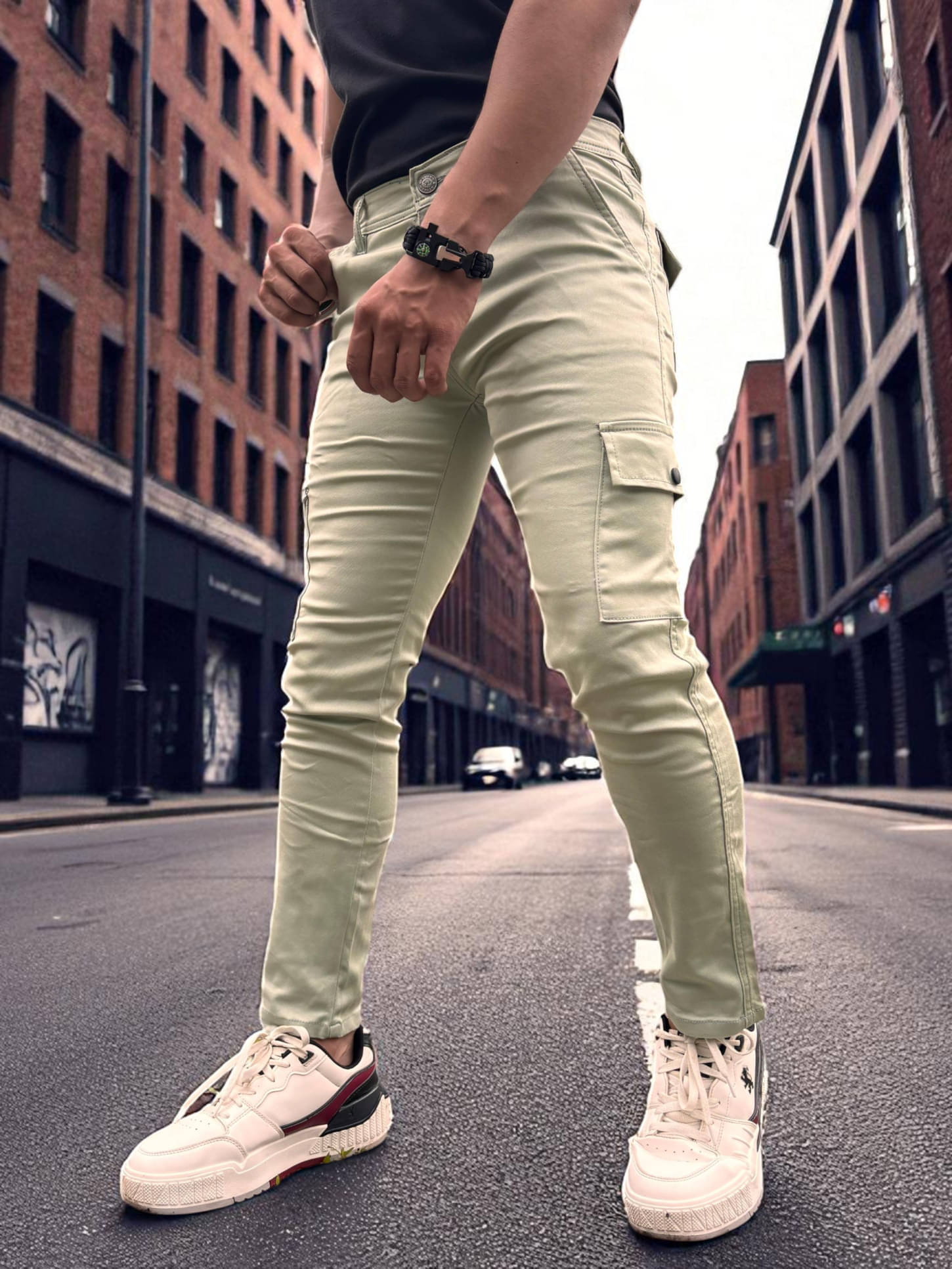     			PANTA Slim Fit Clean Look Men's Jeans - Green ( Pack of 1 )