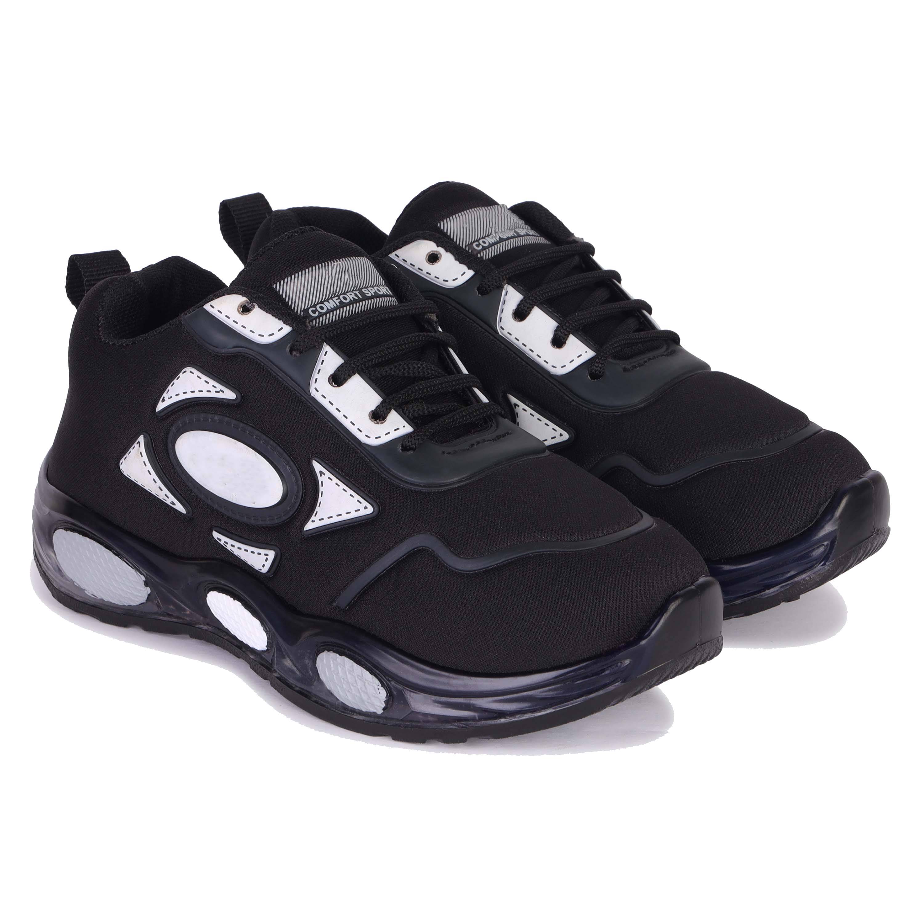     			PENNEN - Black Boy's Sneakers ( 1 Pair )
