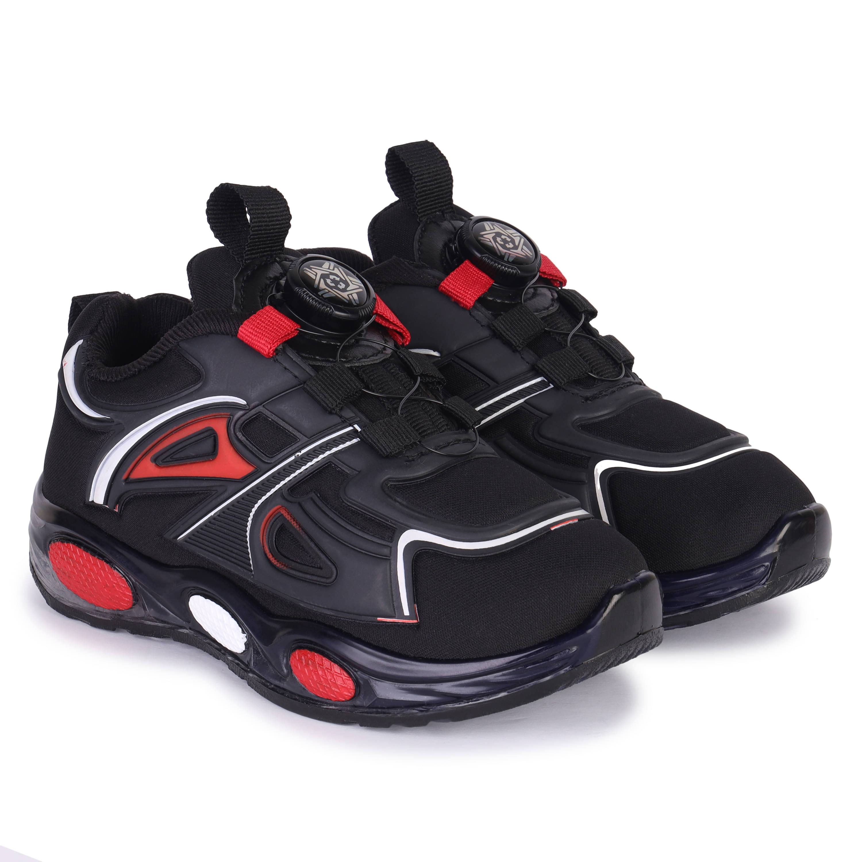     			PENNEN - Black Boy's Sneakers ( 1 Pair )