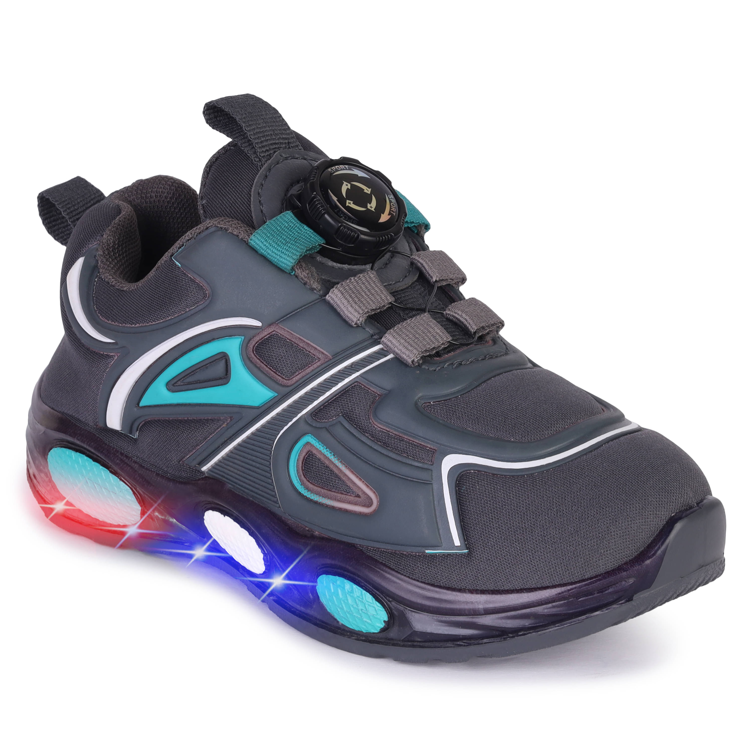     			PENNEN - Grey Boy's Sneakers ( 1 Pair )