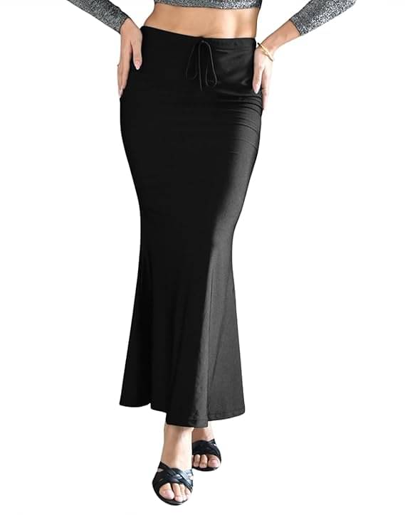     			Pathudi Women Cotton Blend Saree Shaper ( Black )