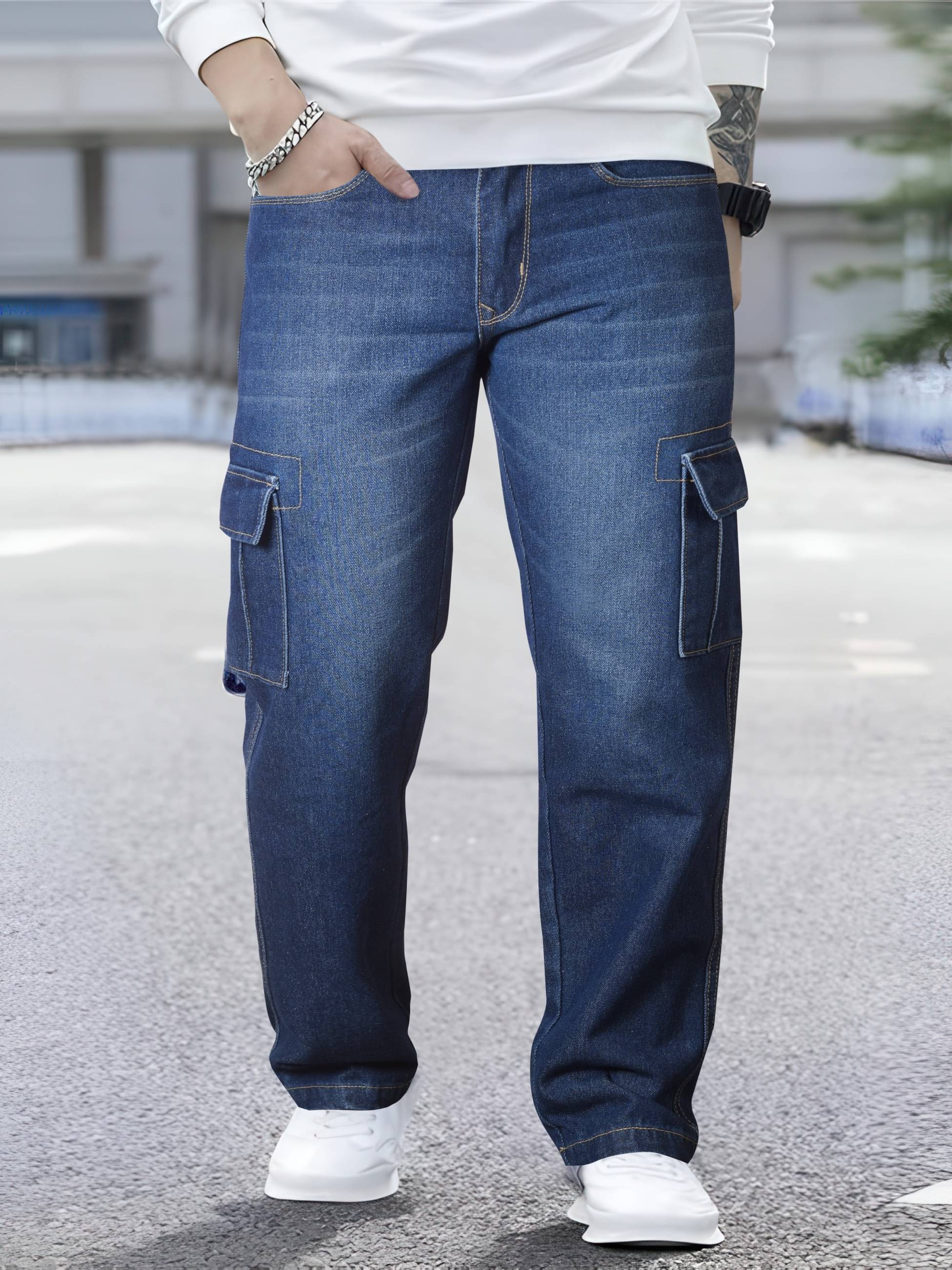 RIG BONE Clean Look Men's Jeans - Dark Blue ( Pack of 1 )     			RIG BONE Clean Look Men's Jeans - Dark Blue ( Pack of 1 )
