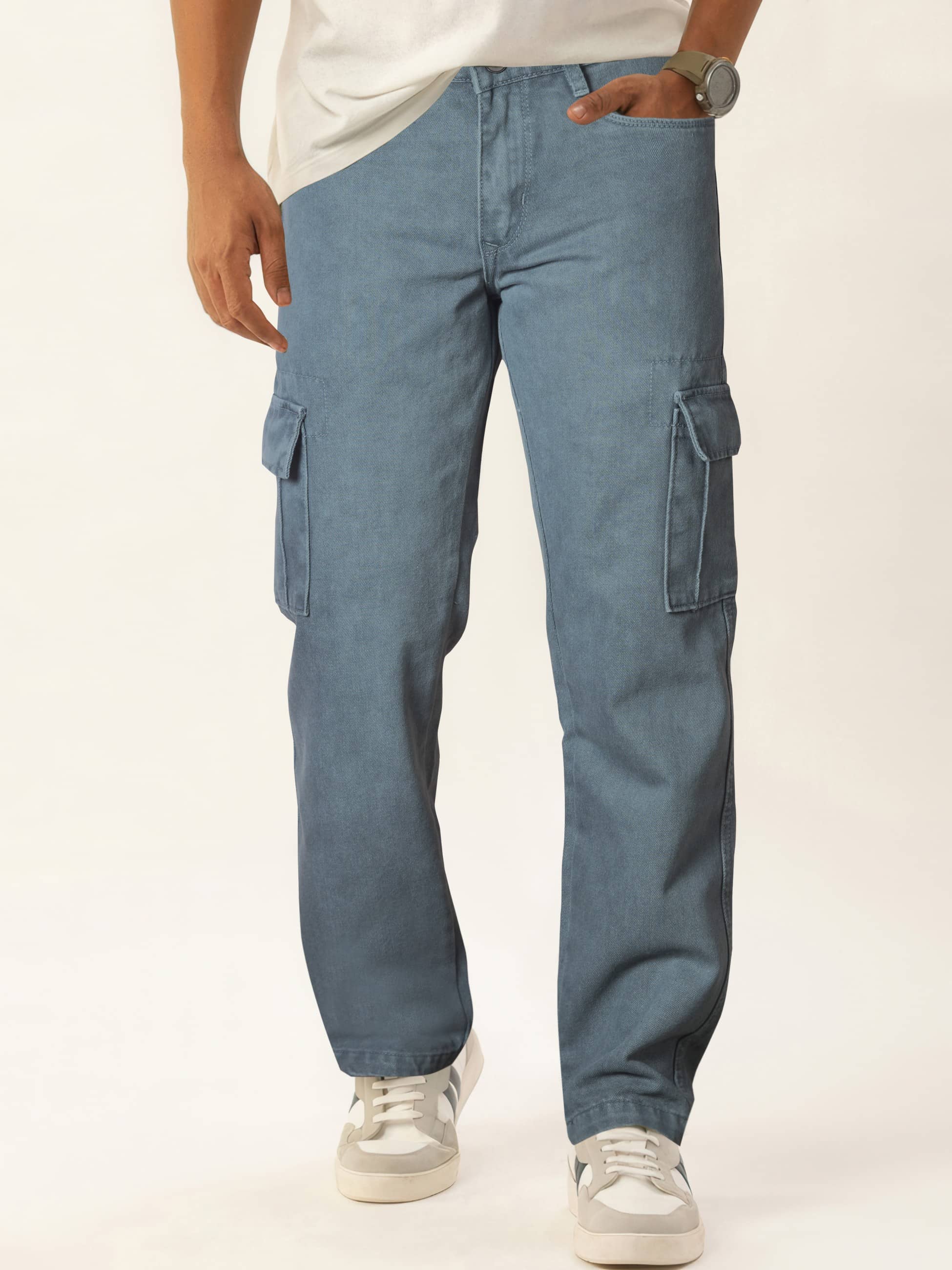 RIG BONE Clean Look Men's Jeans - Grey ( Pack of 1 ) - Jeans | Buy online on ZillyBuy