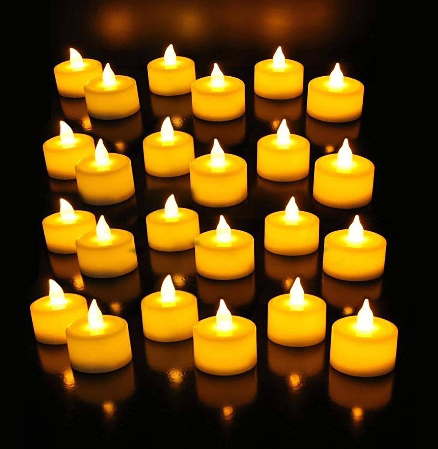     			Satva-The Brand White LED Tea Light Candle 3 cm ( Pack of 1 )