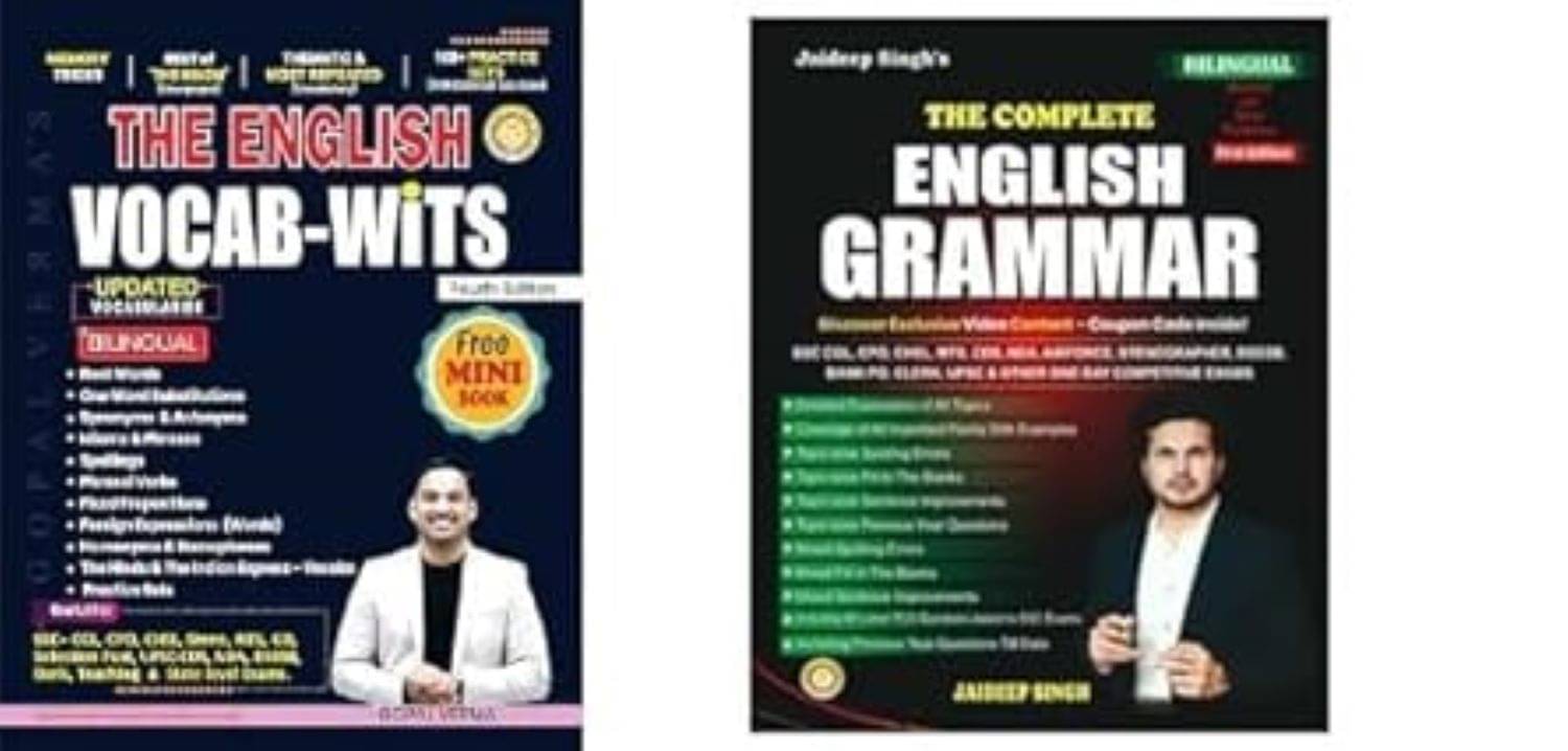     			THE COMPLETE VOCAB-WITS & THE COMPLETE ENGLISH GRAMMAR (BILINGUAL) REVISED UPDATES EDITION