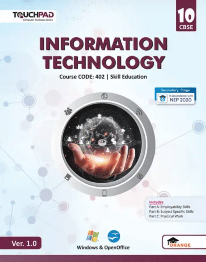     			TOUCHPAD INFORMATION TECHNOLOGY CLASS 10 CBSE