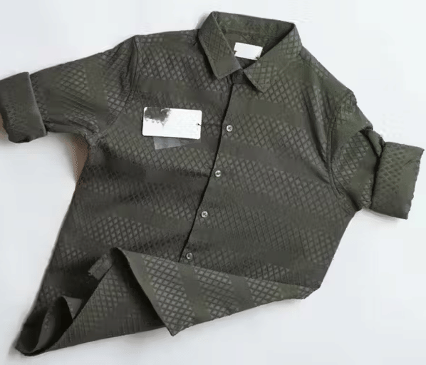     			VAANNAYA ENTERPRISE 100% Cotton Regular Fit Solids Full Sleeves Men's Casual Shirt - Grey ( Pack of 1 )