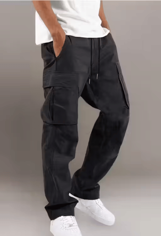     			VAANNAYA ENTERPRISE Regular Men's Cargos - Black ( Pack of 1 )