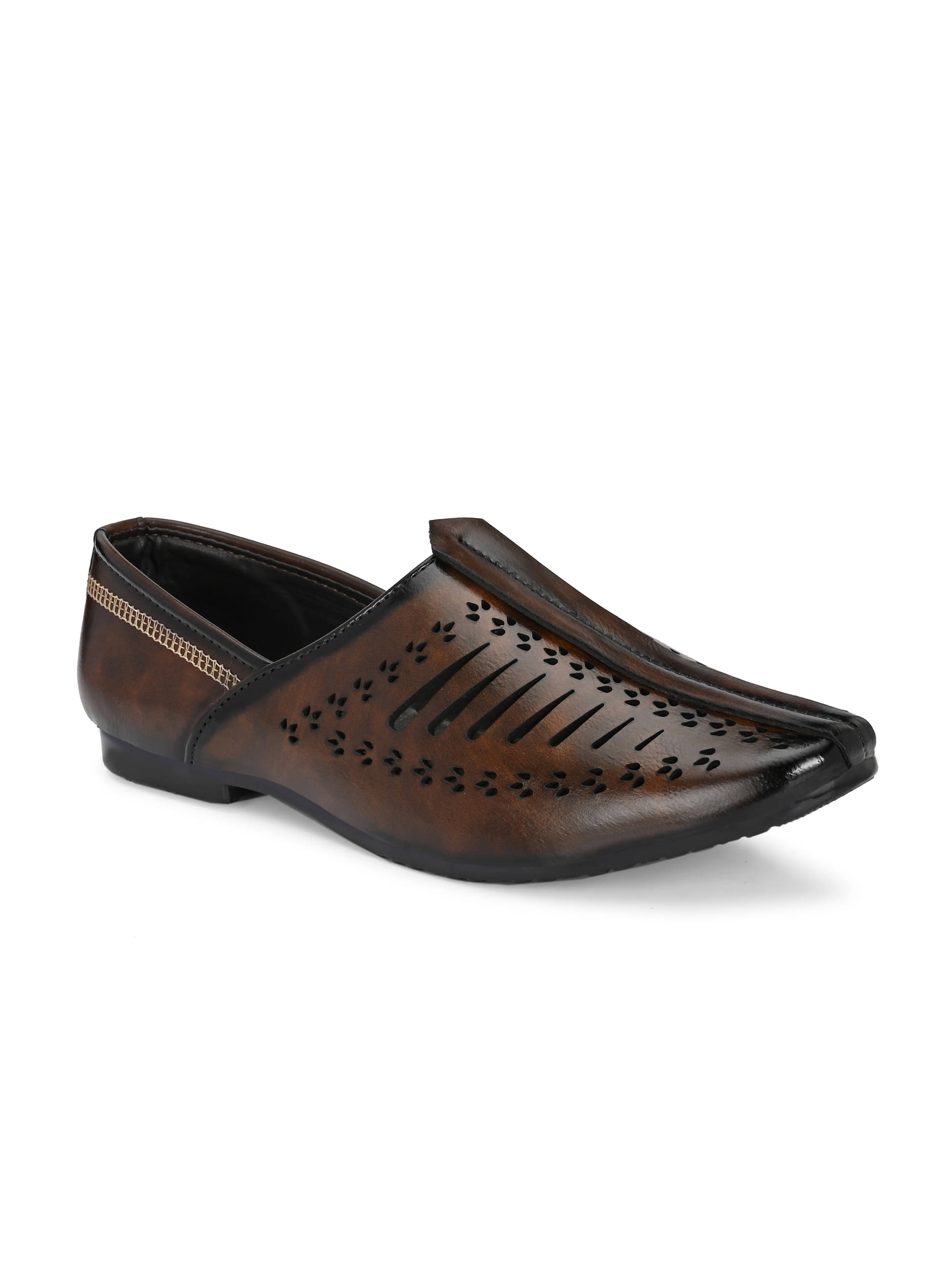     			VEESHOE Brown Men's Jutti