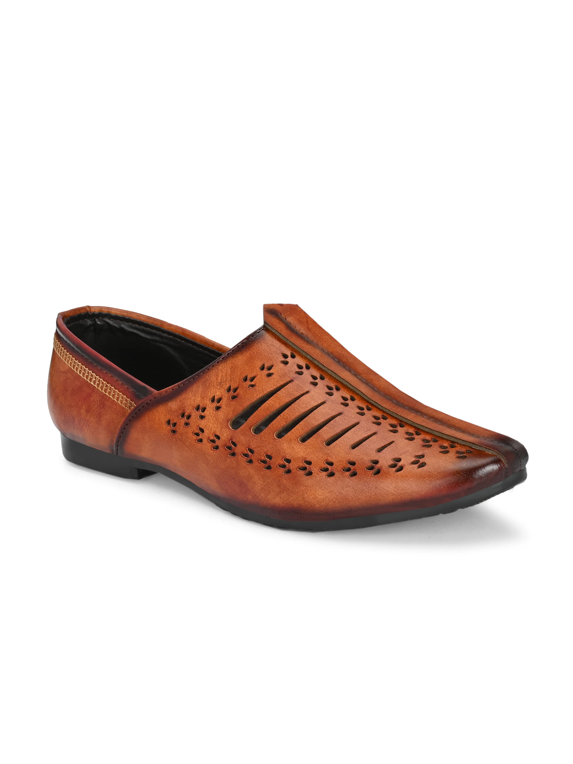     			VEESHOE Brown Men's Jutti