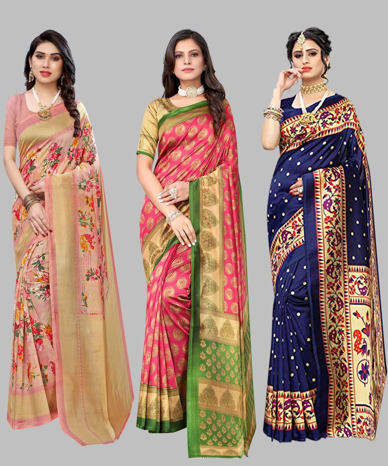 Yashika Art Silk Printed Regular Saree With Unstitched Blouse Piece ( Orange )     			Yashika Art Silk Printed Regular Saree With Unstitched Blouse Piece ( Orange )