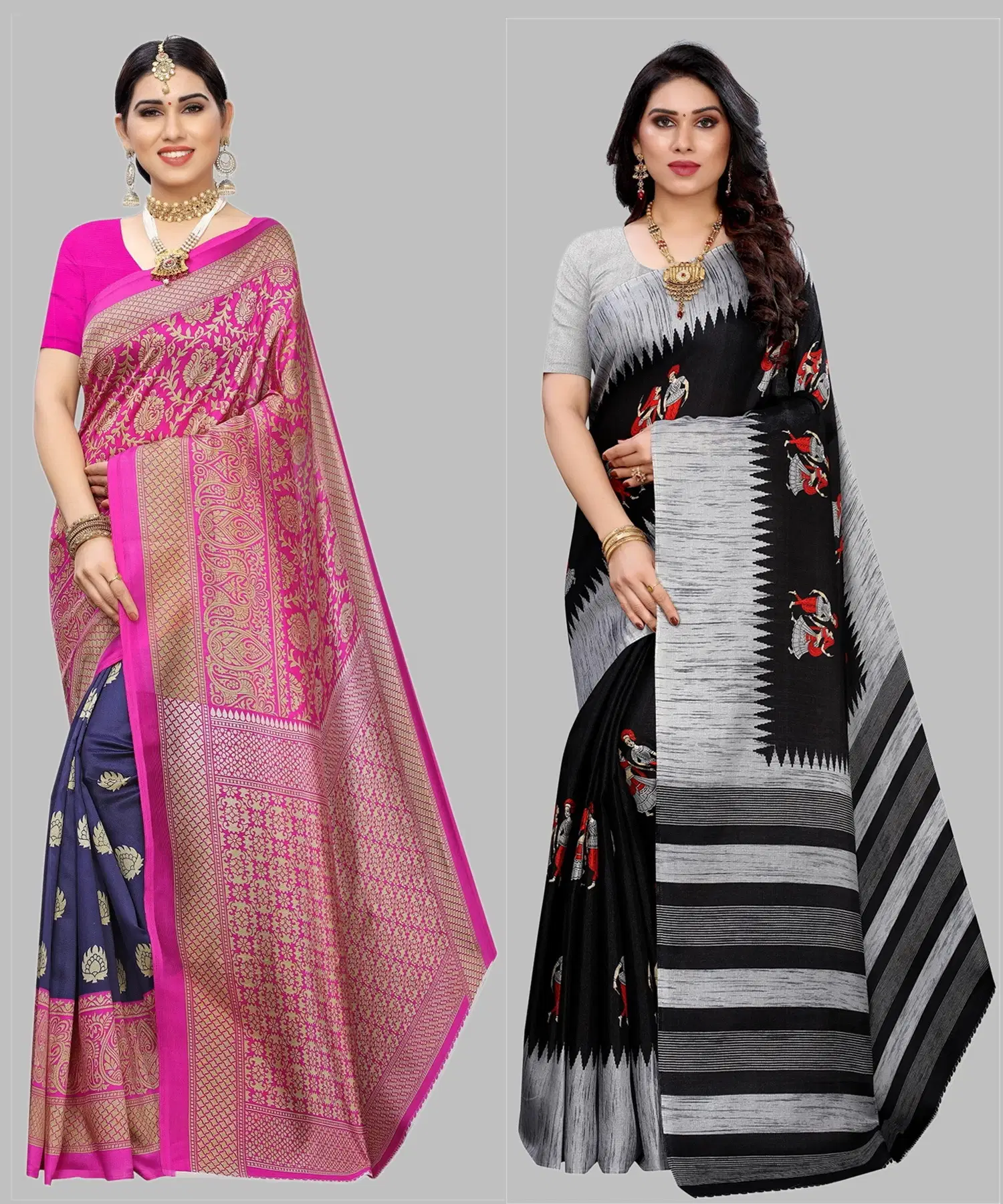 Yashika Art Silk Self Design Regular Saree With Unstitched Blouse Piece ( Blue )     			Yashika Art Silk Self Design Regular Saree With Unstitched Blouse Piece ( Blue )