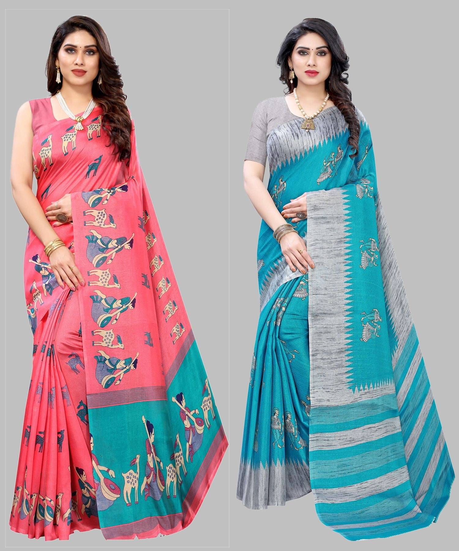     			Yashika Art Silk Self Design Regular Saree With Unstitched Blouse Piece ( Pink )