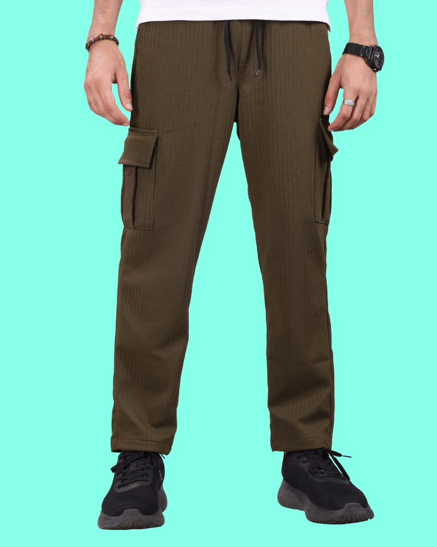     			ikigai Loose Men's Cargos - Mint Green ( Pack of 1 )