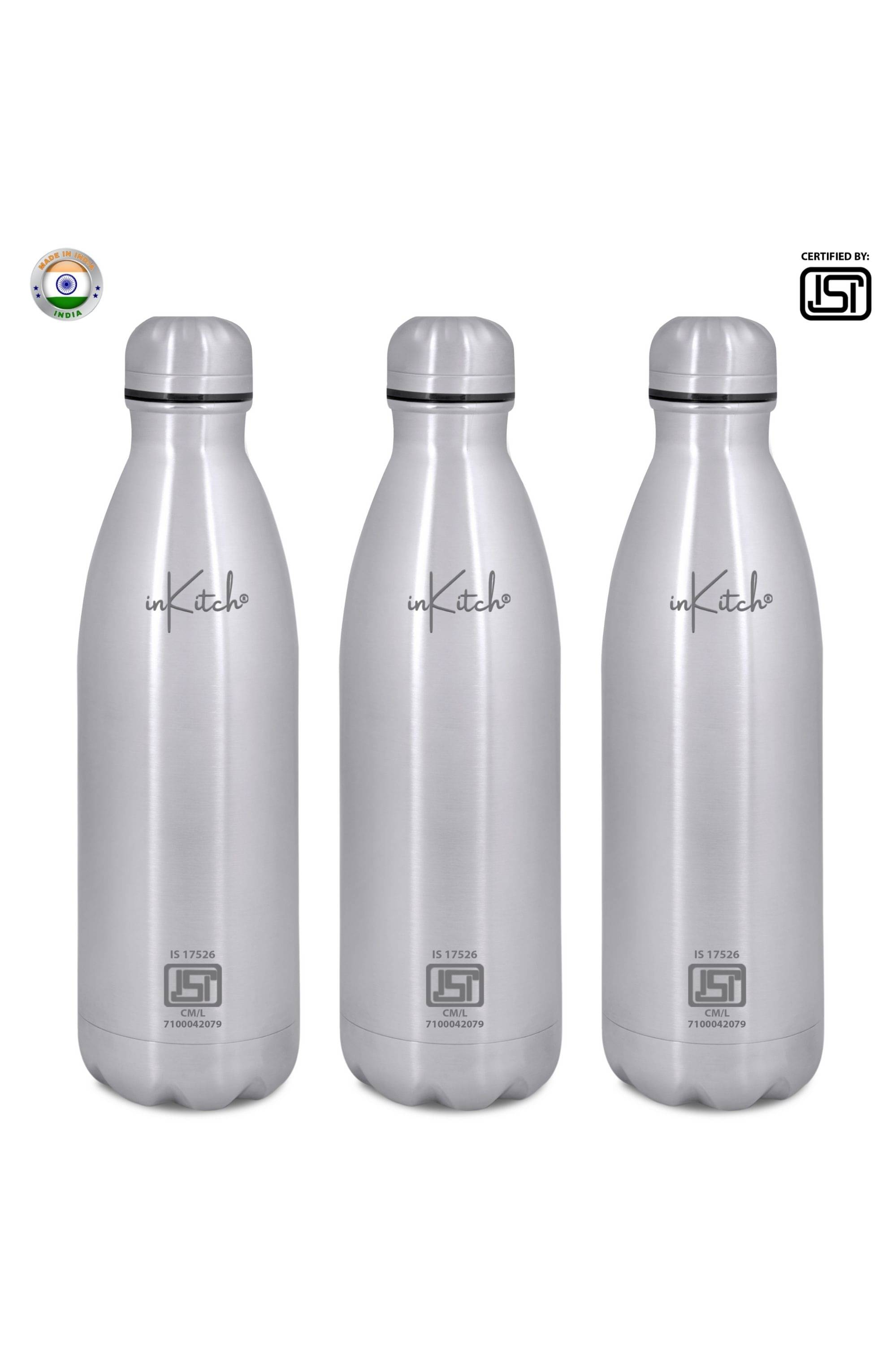     			inKitch Double Vacuum Bottle Silver Thermosteel Flask ( 500 ml )