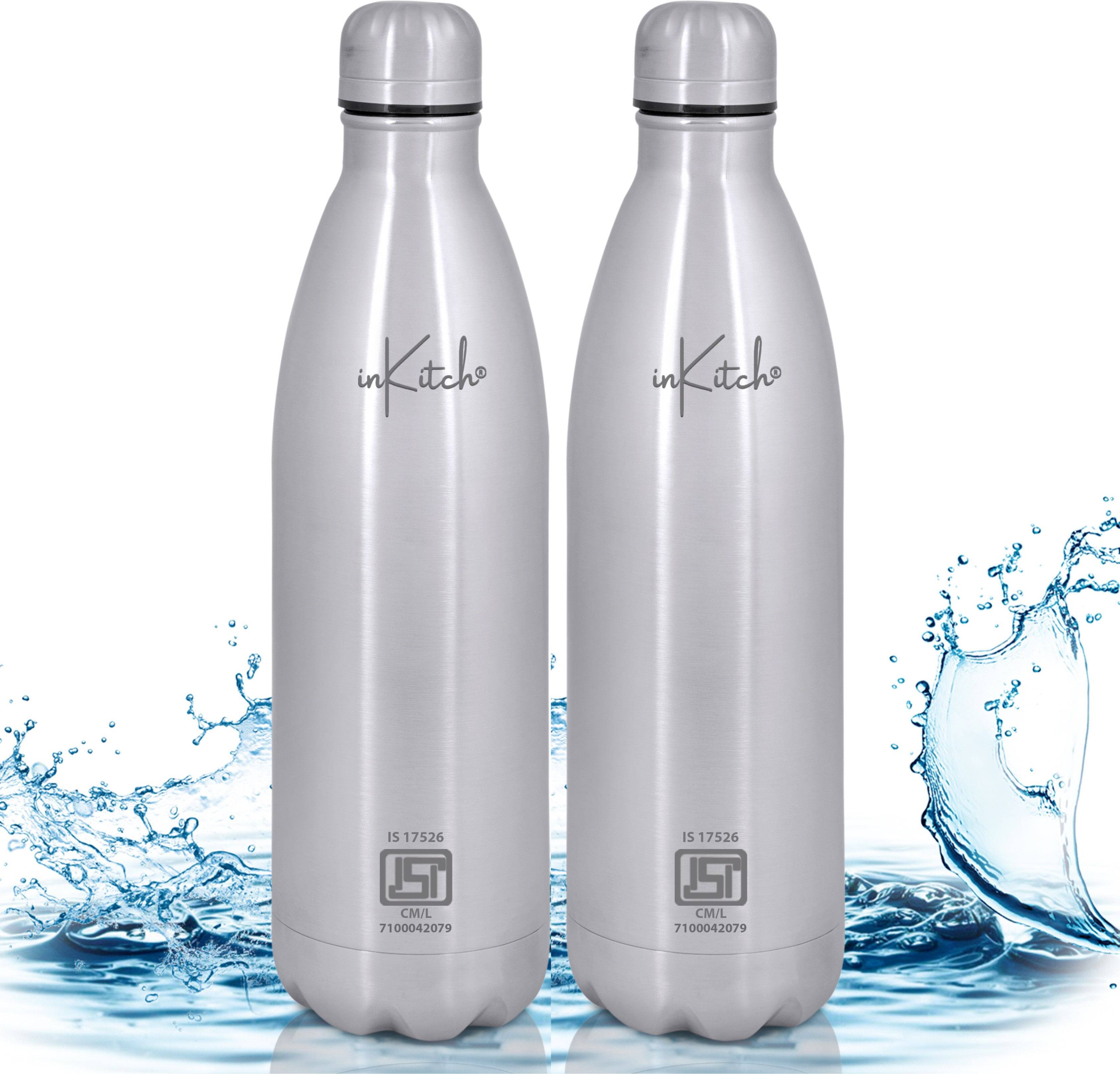     			inKitch Double Vacuum Bottle Silver Thermosteel Flask ( 1000 ml )