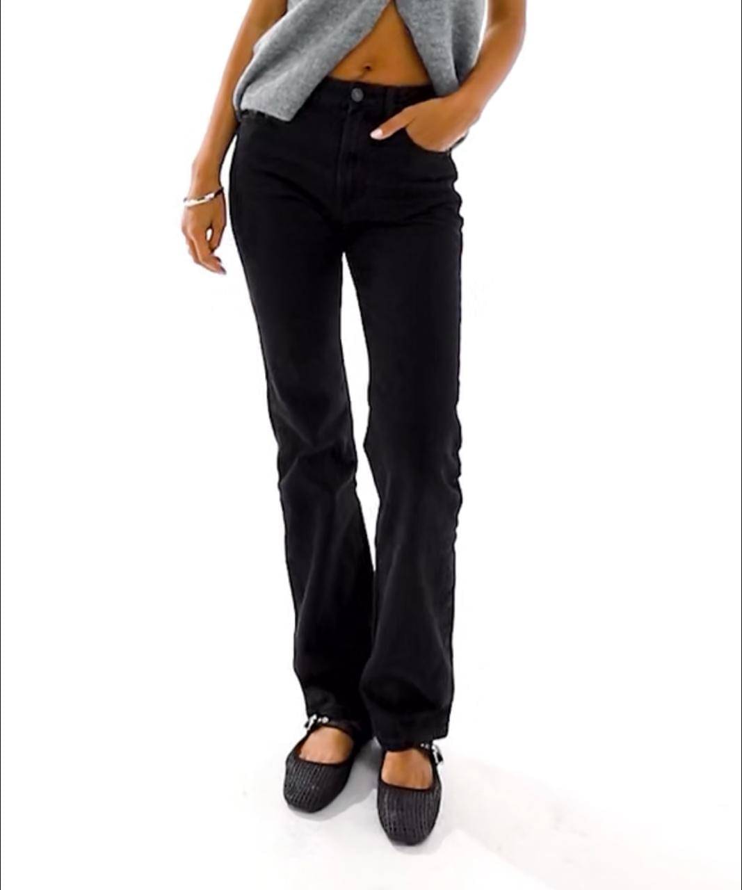     			9x denims Women's Regular Fit High-Rise Jeans ( Black )