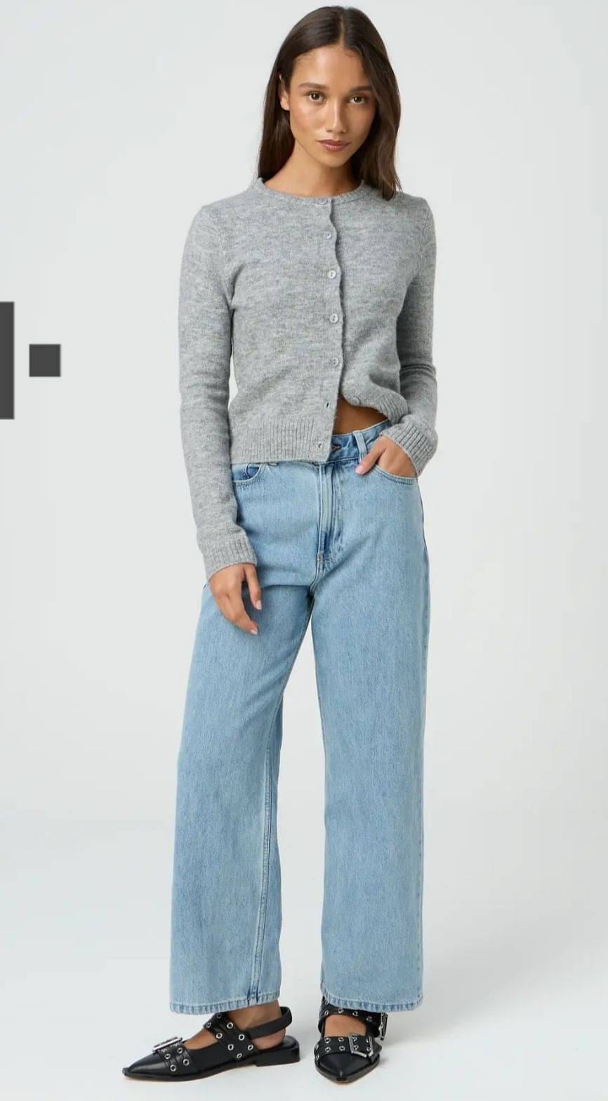     			AD Fashion Women's Baggy Fit High-Rise Jeans ( Blue )