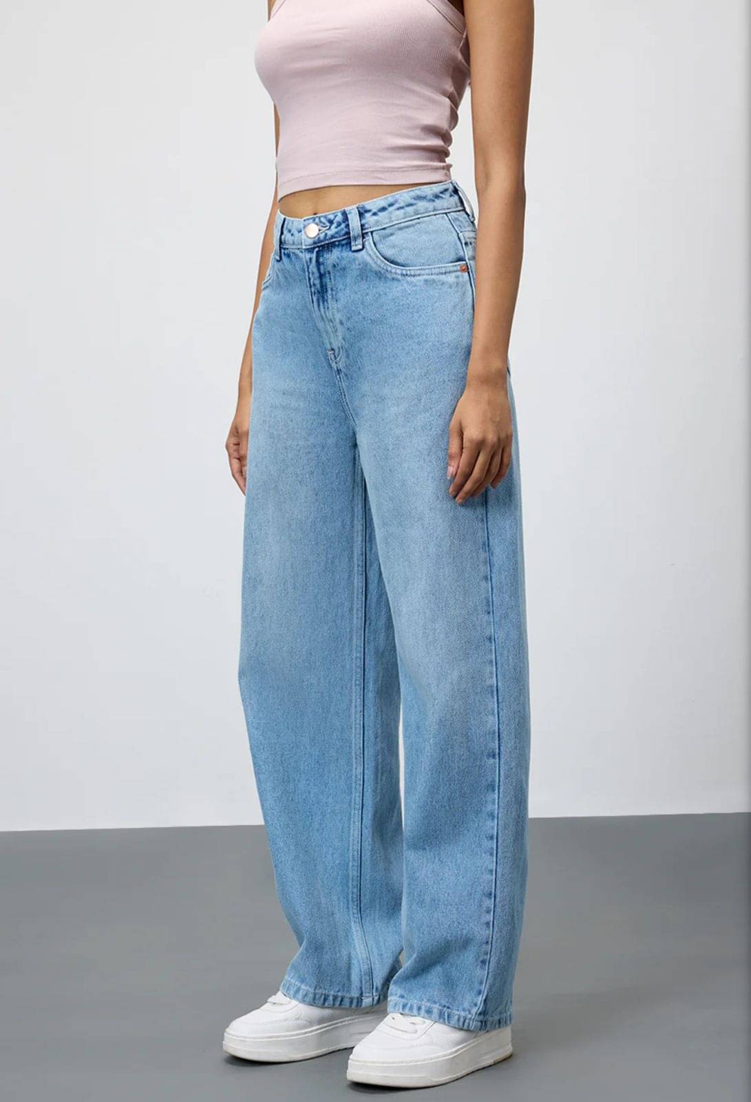     			AD Fashion Women's Regular Fit High-Rise Jeans ( Blue )