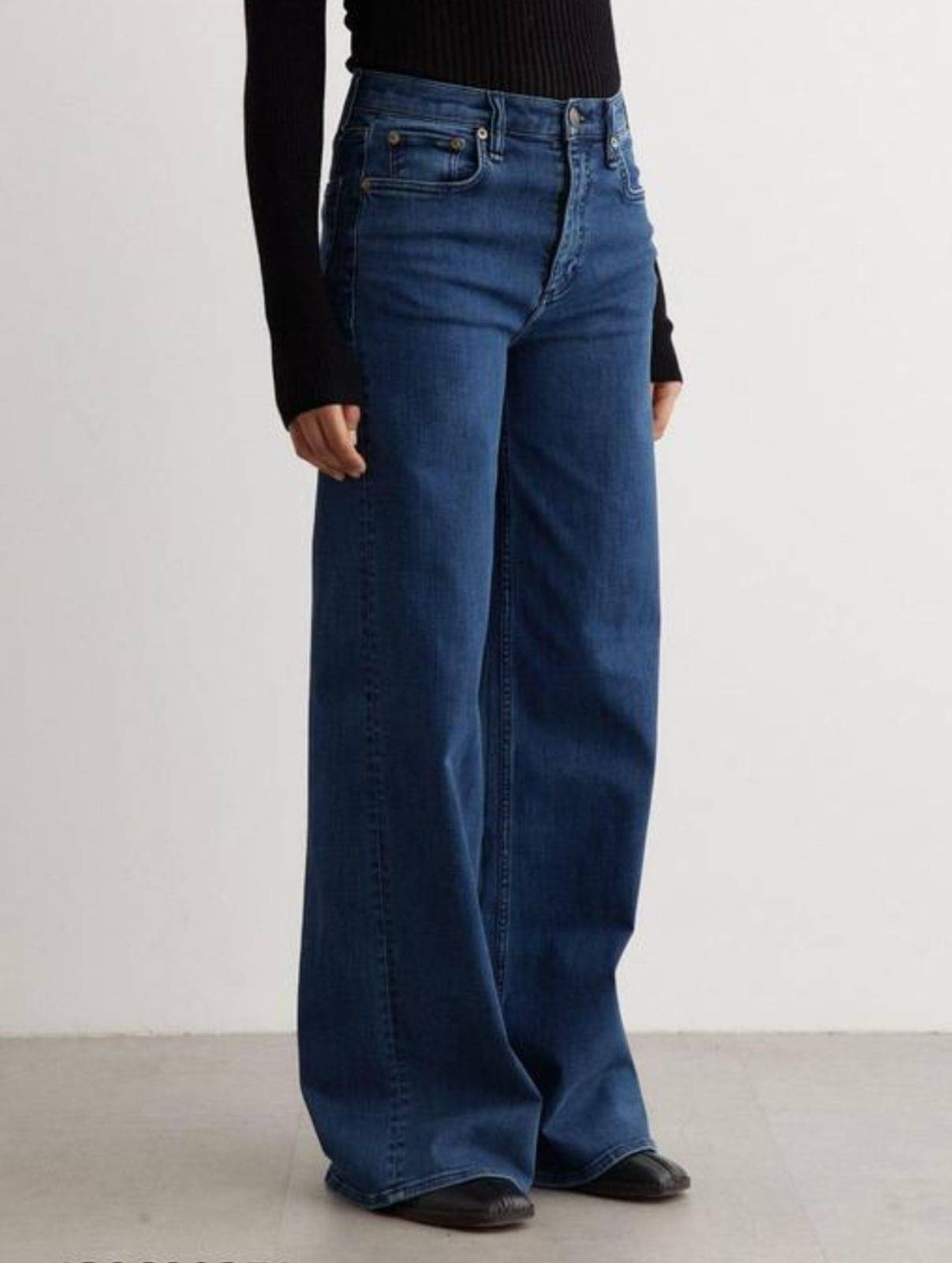     			AD Fashion Women's Straight Fit High-Rise Jeans ( Dark Blue )