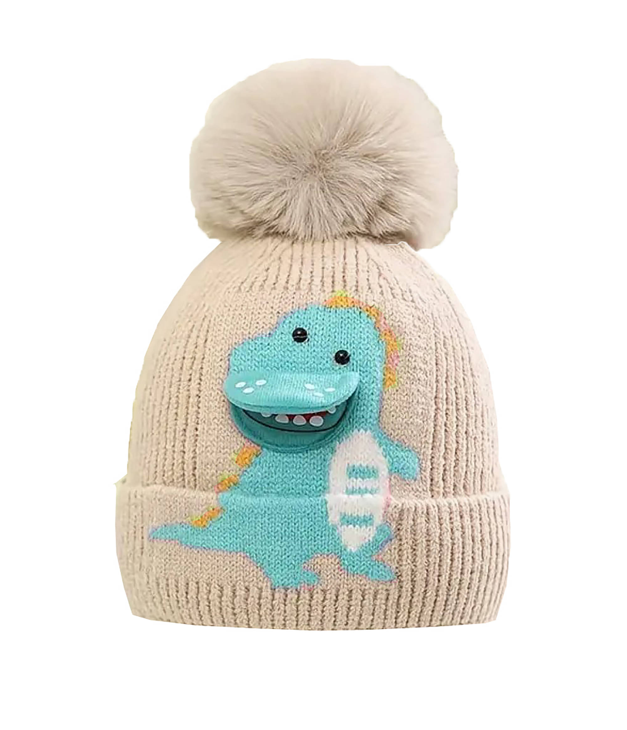     			Adorazone Pack of 1 Unisex for Baby Winter Caps ( Beige )