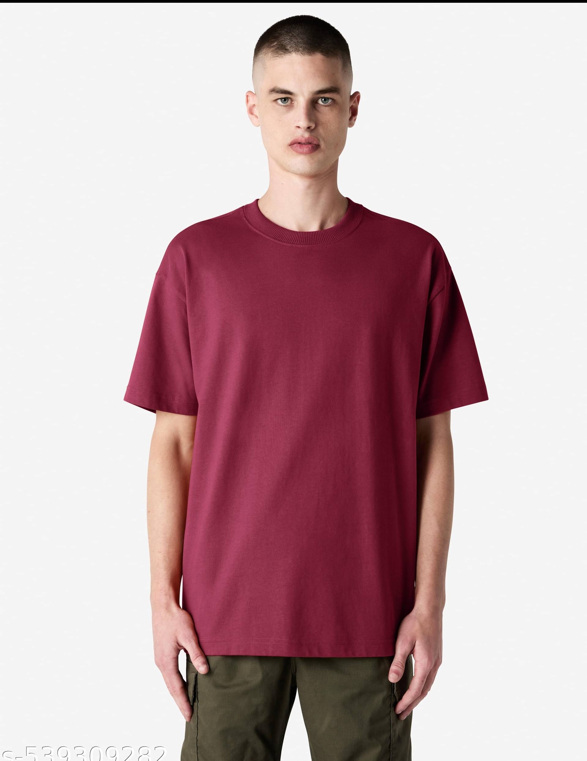American Apparel Men Cotton Regular Fit Solid T-Shirt ( Maroon ) American Apparel Men Cotton Regular Fit Solid T-Shirt ( Maroon )