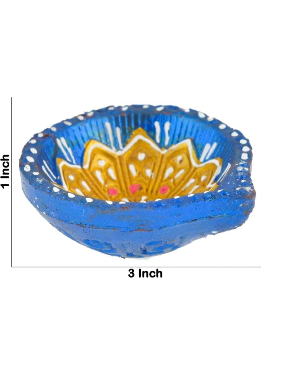     			Bhawani Ceramic Diwali Diya - Pack of 1