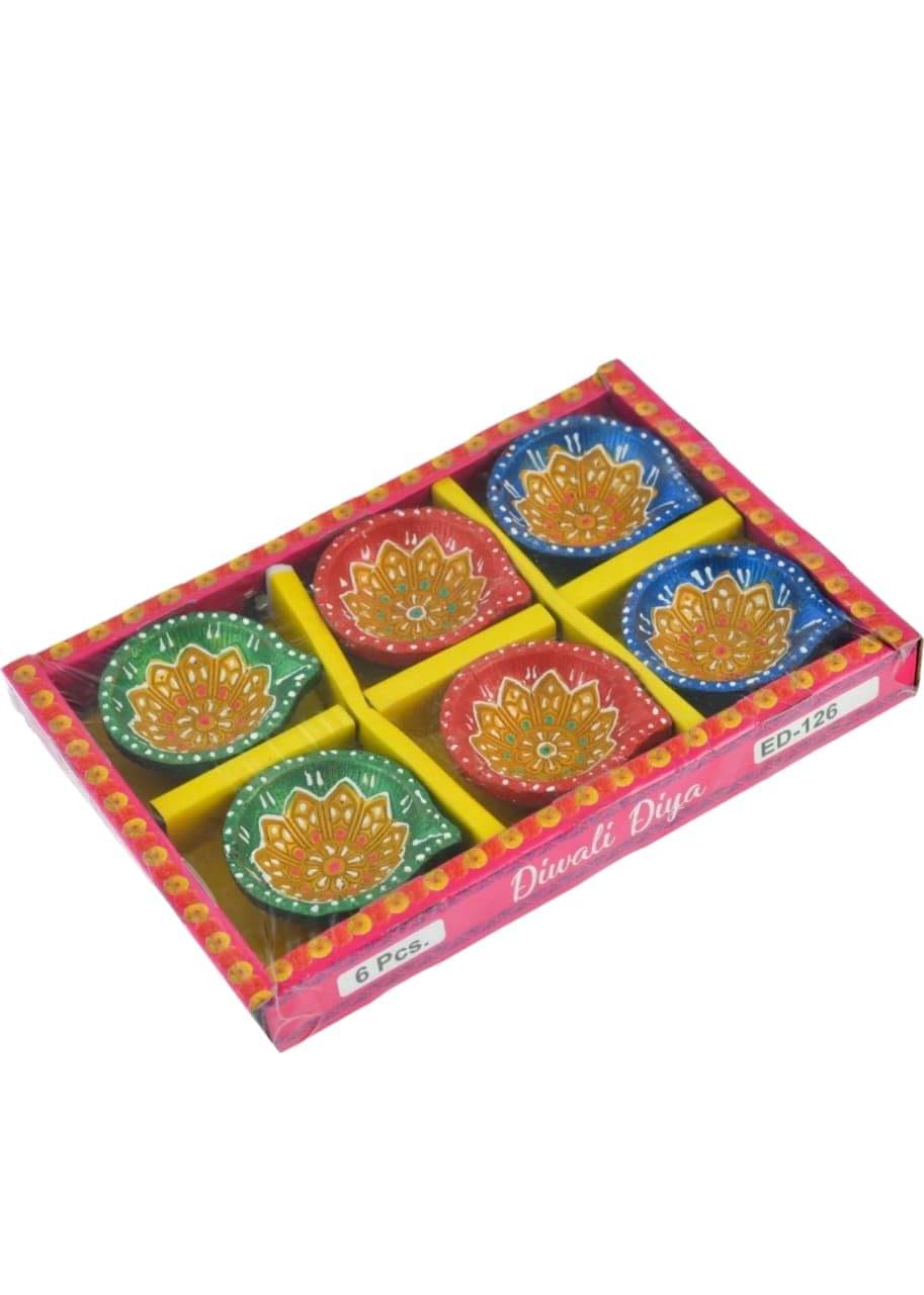     			Bhawani Ceramic Diwali Diya - Pack of 1